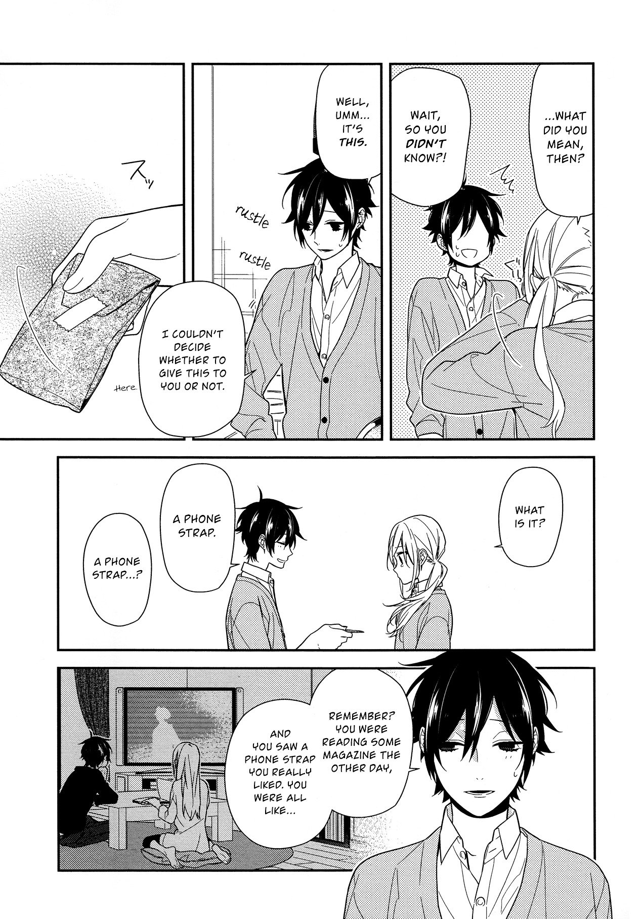 Horimiya, chapter 56