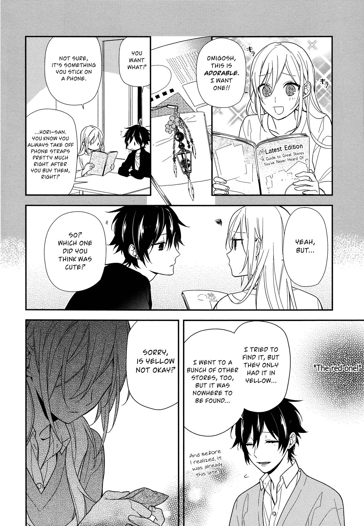 Horimiya, chapter 56