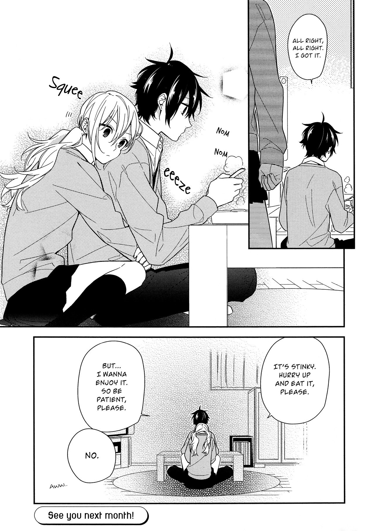 Horimiya, chapter 56