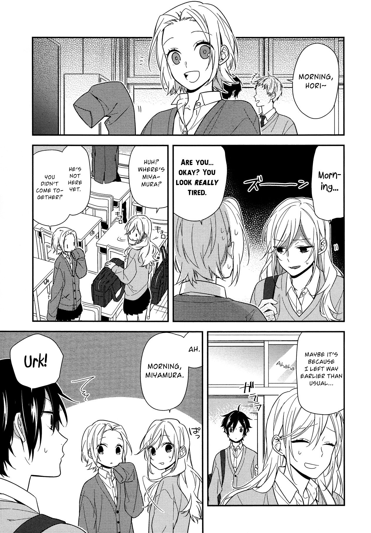 Horimiya, chapter 56