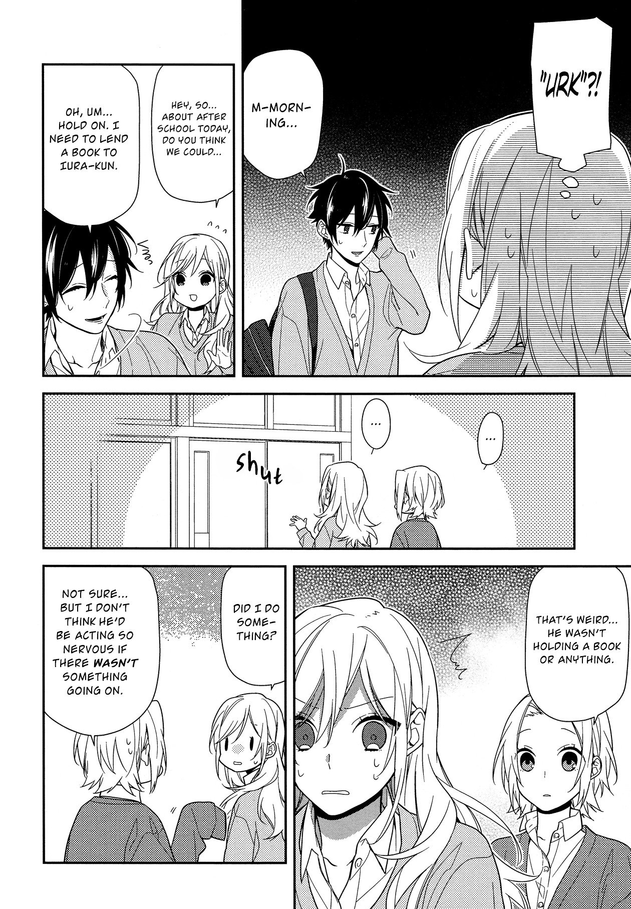 Horimiya, chapter 56