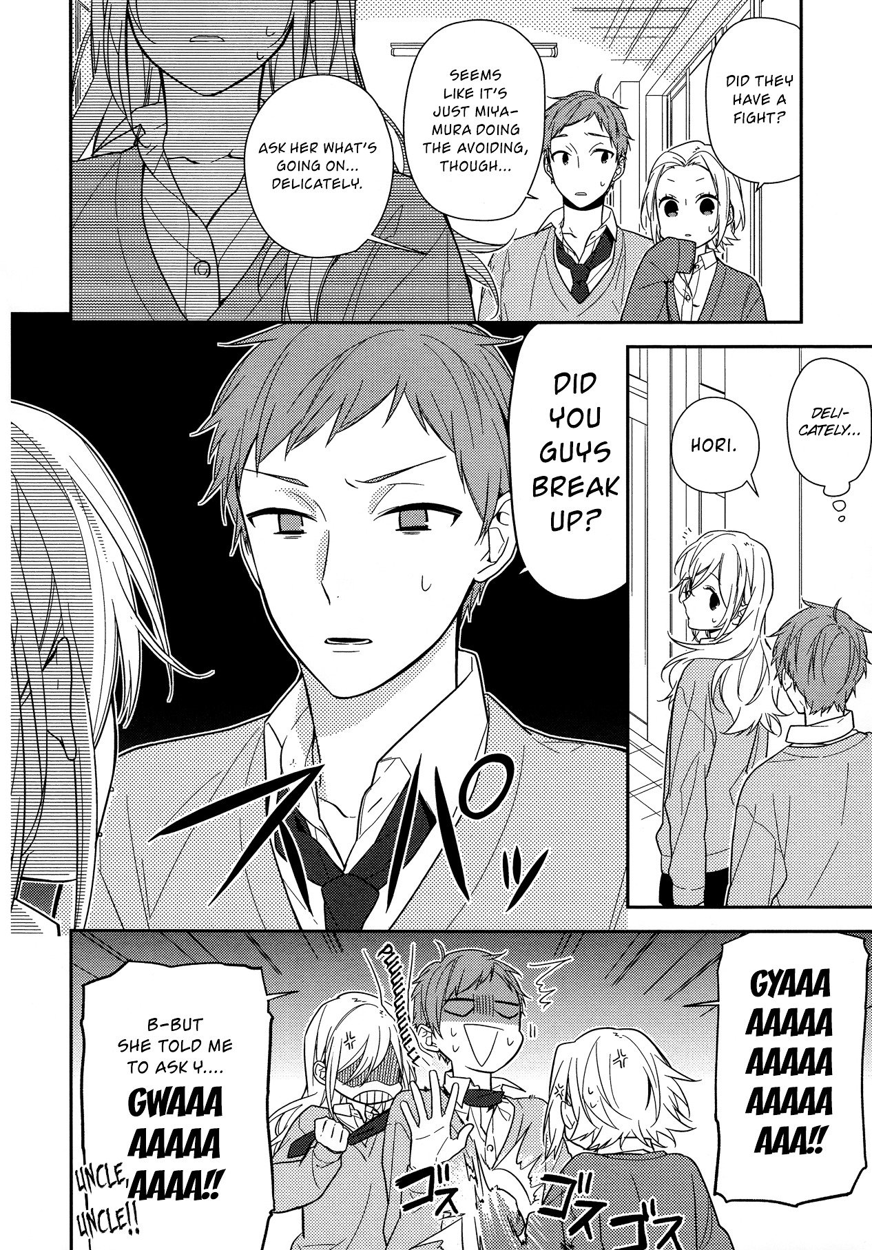 Horimiya, chapter 56