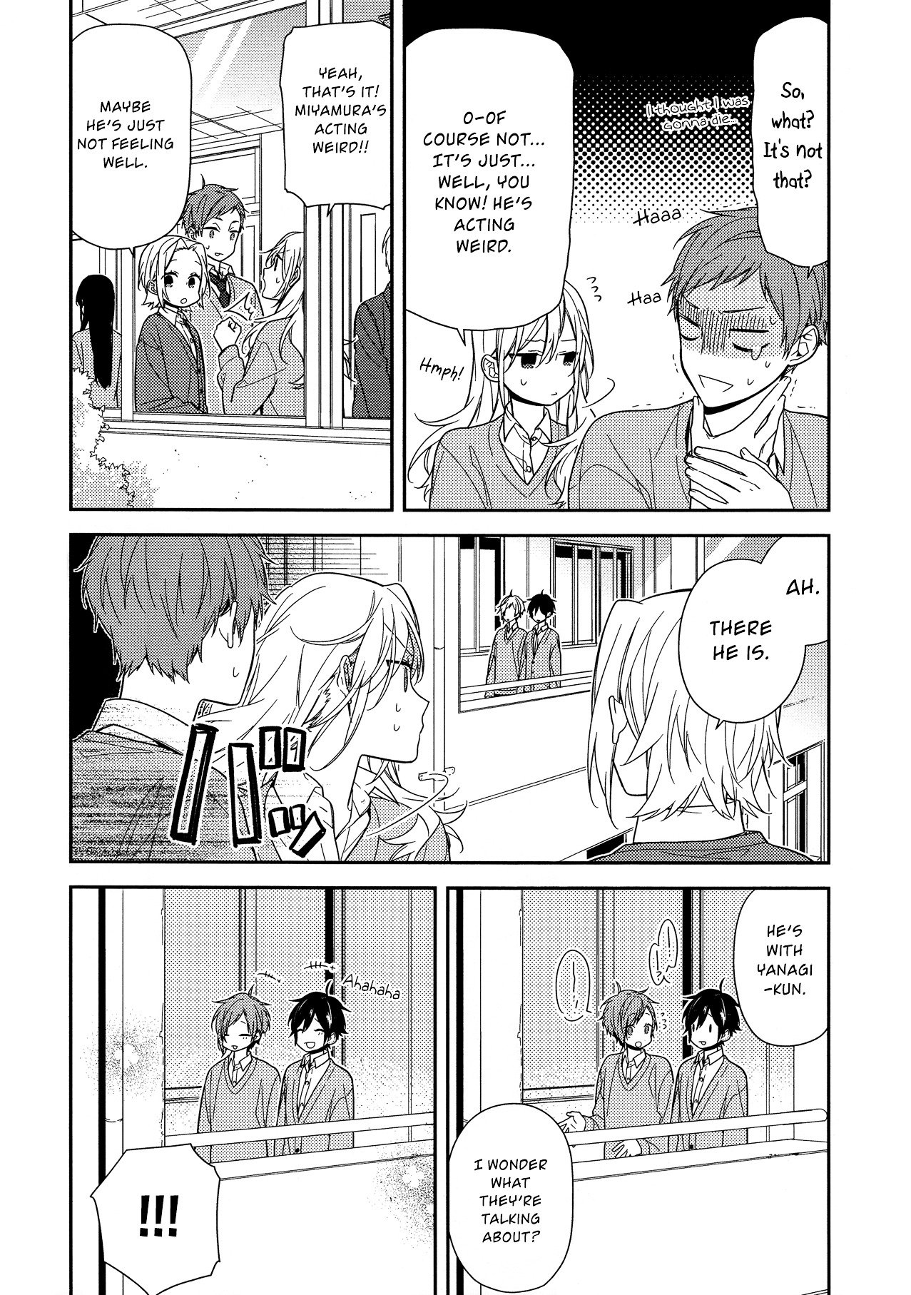 Horimiya, chapter 56