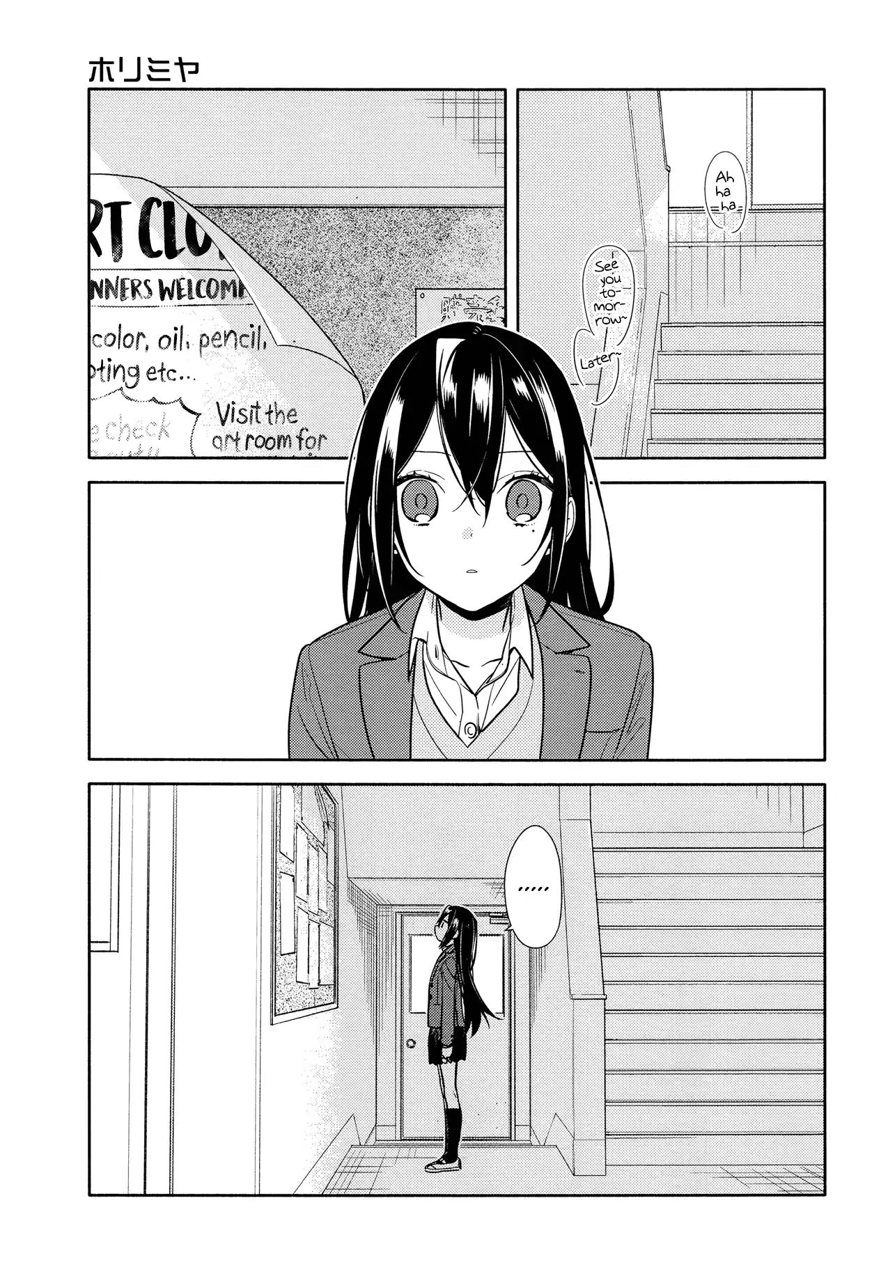 Horimiya, chapter 105