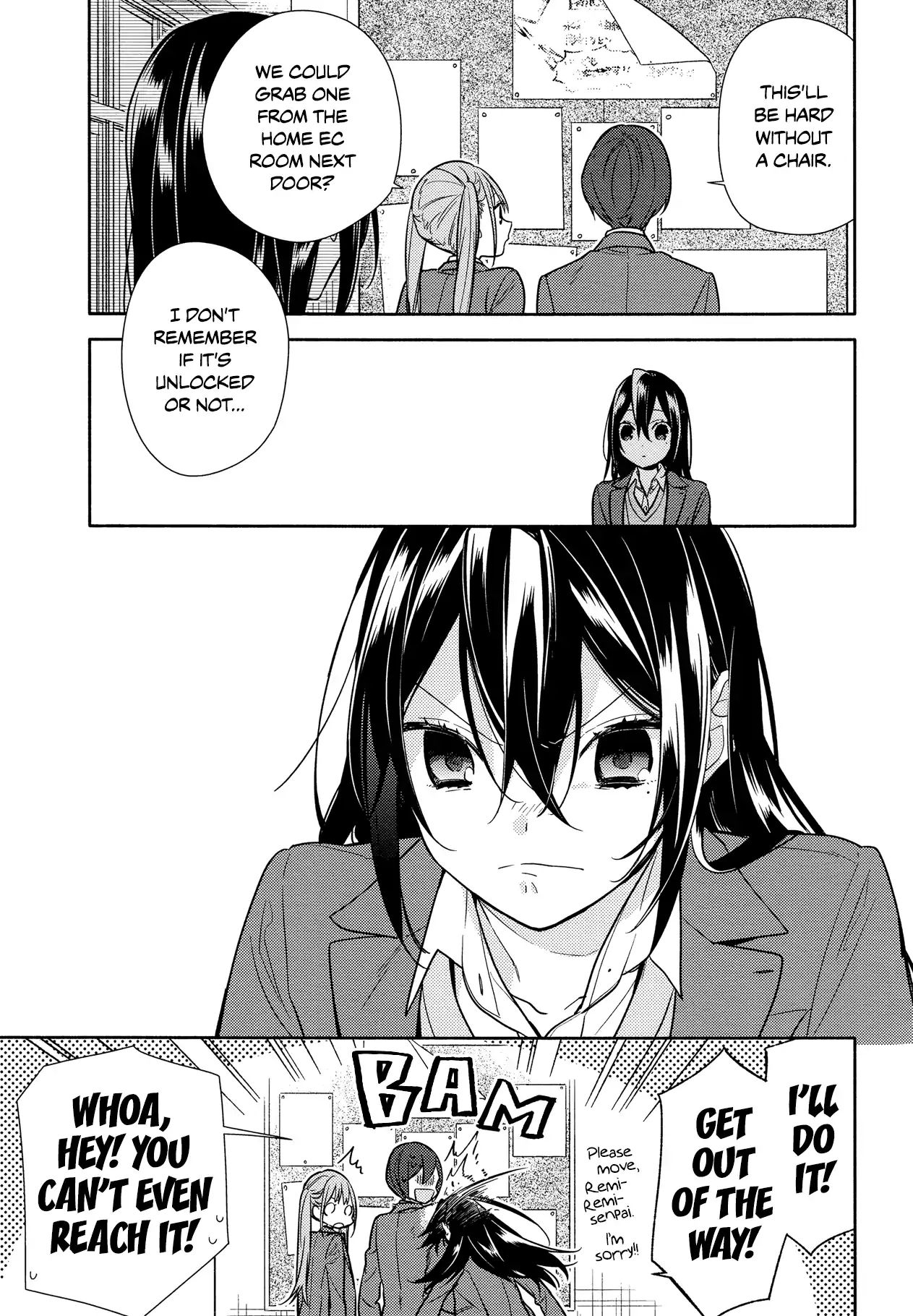 Horimiya, chapter 105