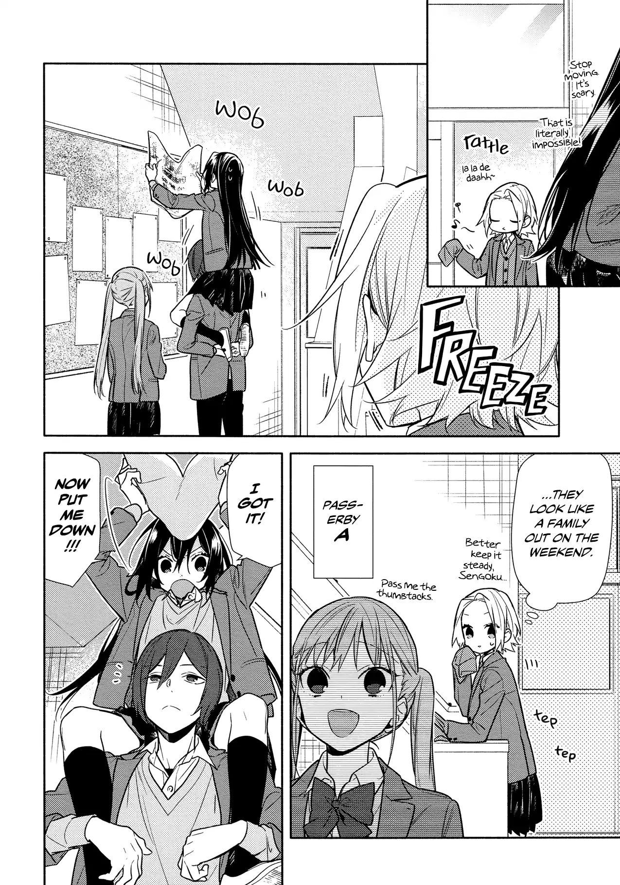 Horimiya, chapter 105