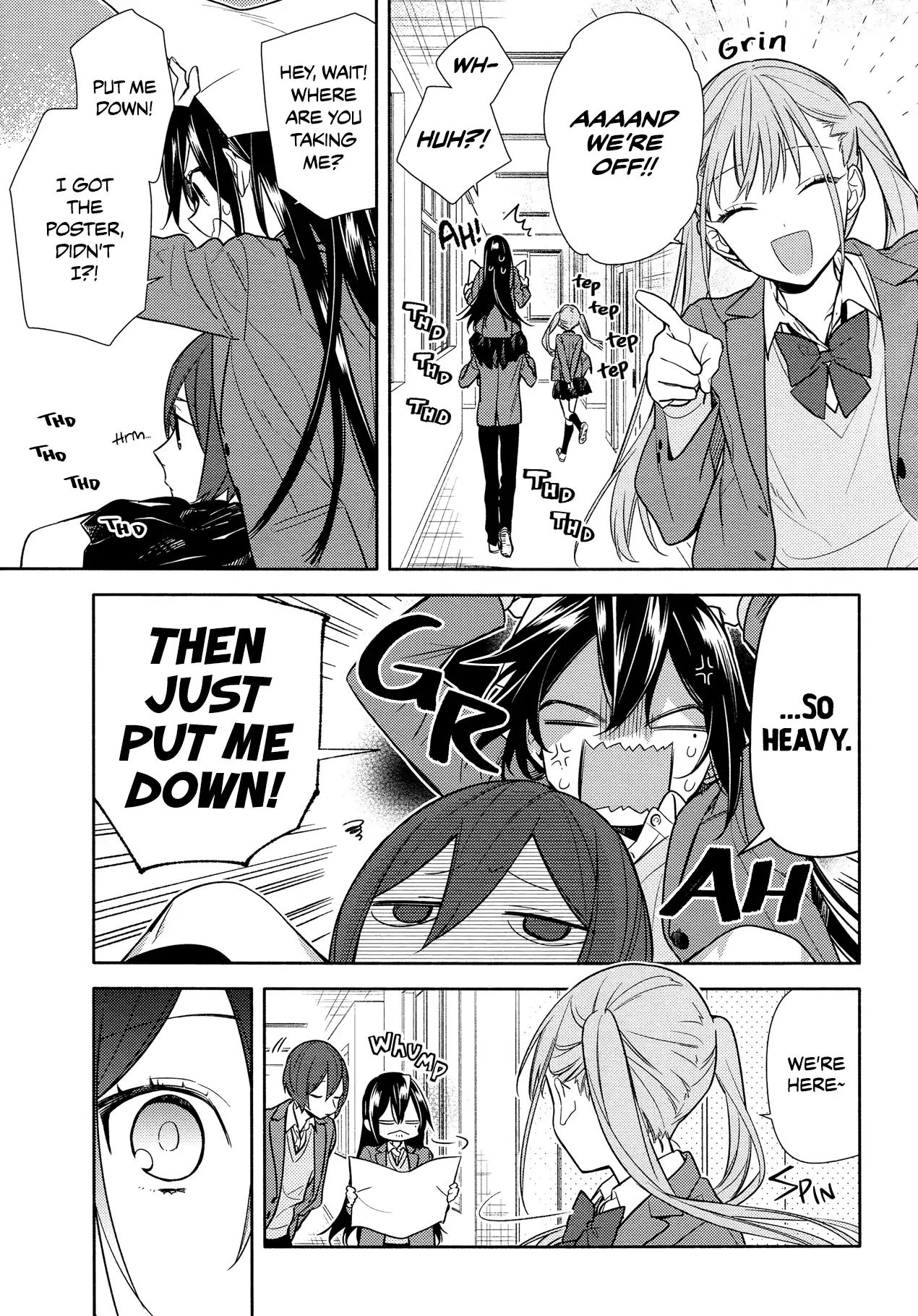 Horimiya, chapter 105