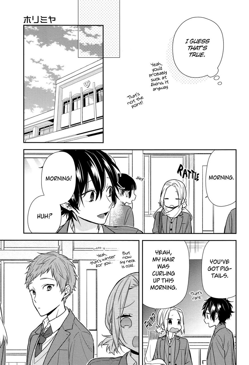 Horimiya, chapter 88