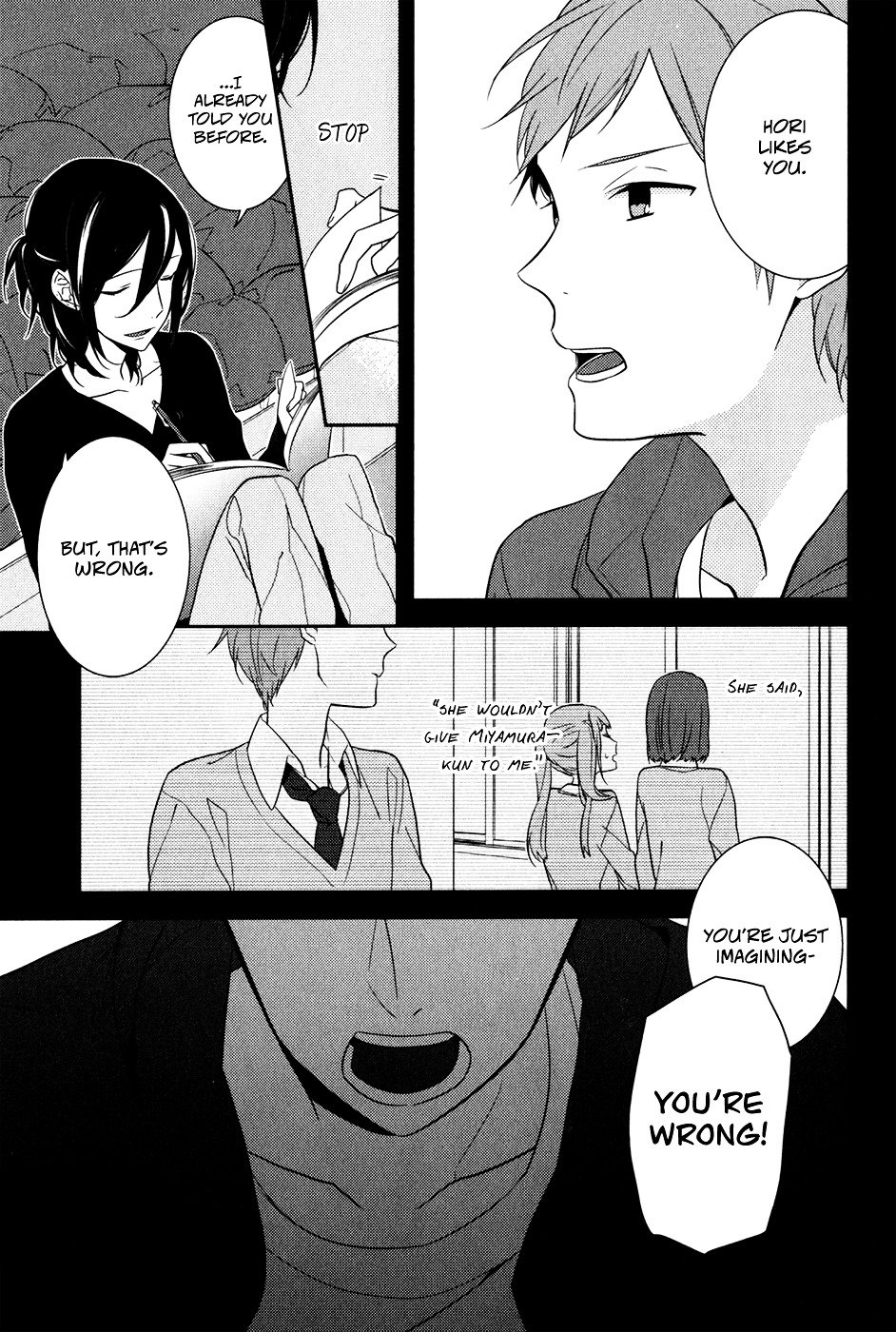 Horimiya, chapter 12