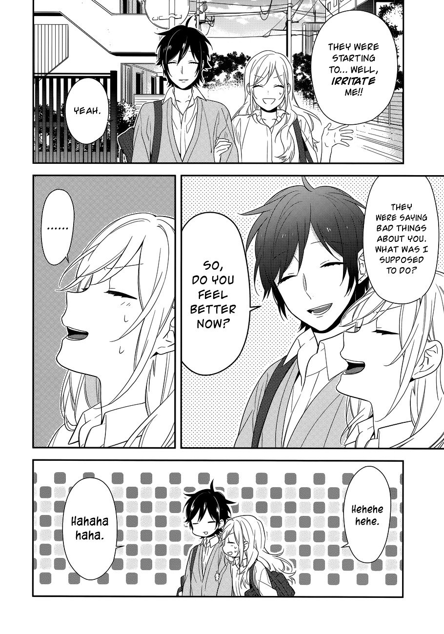 Horimiya, chapter 38