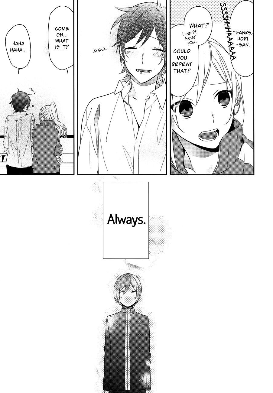 Horimiya, chapter 38