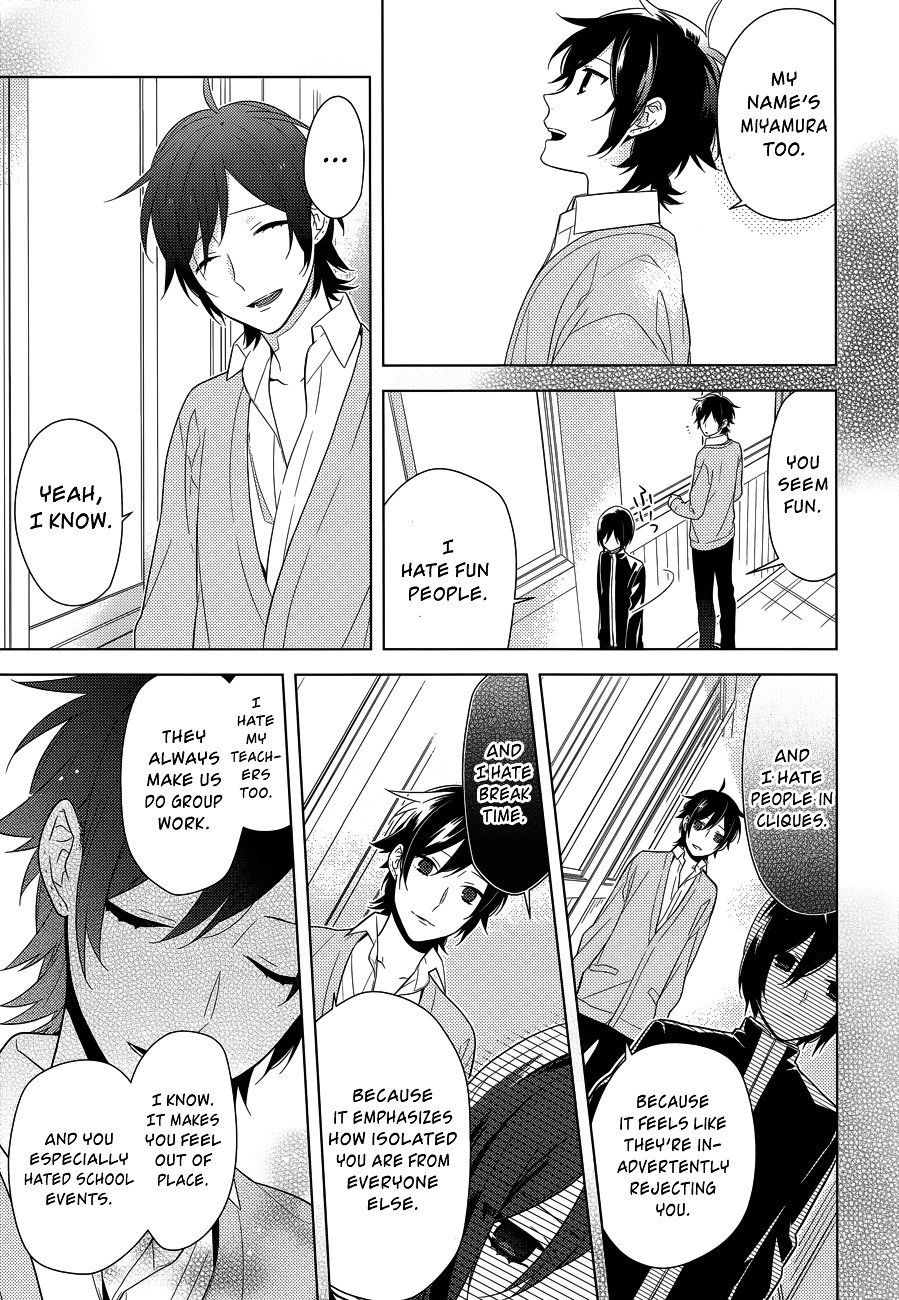 Horimiya, chapter 38