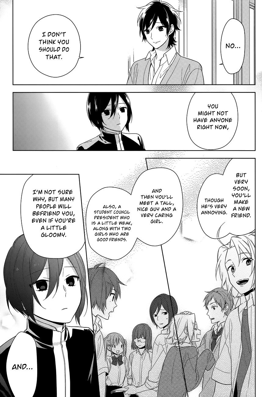 Horimiya, chapter 38