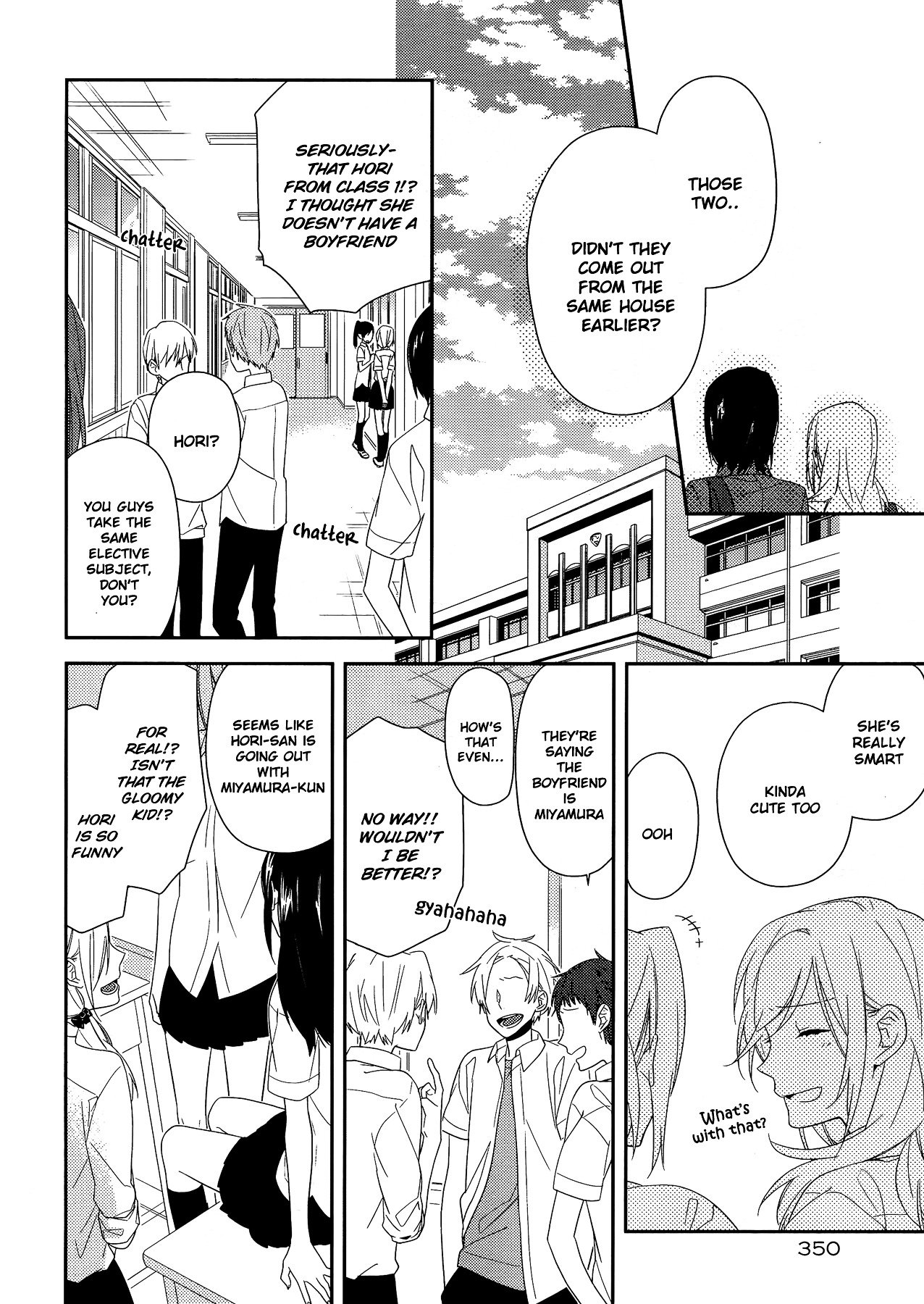 Horimiya, chapter 26