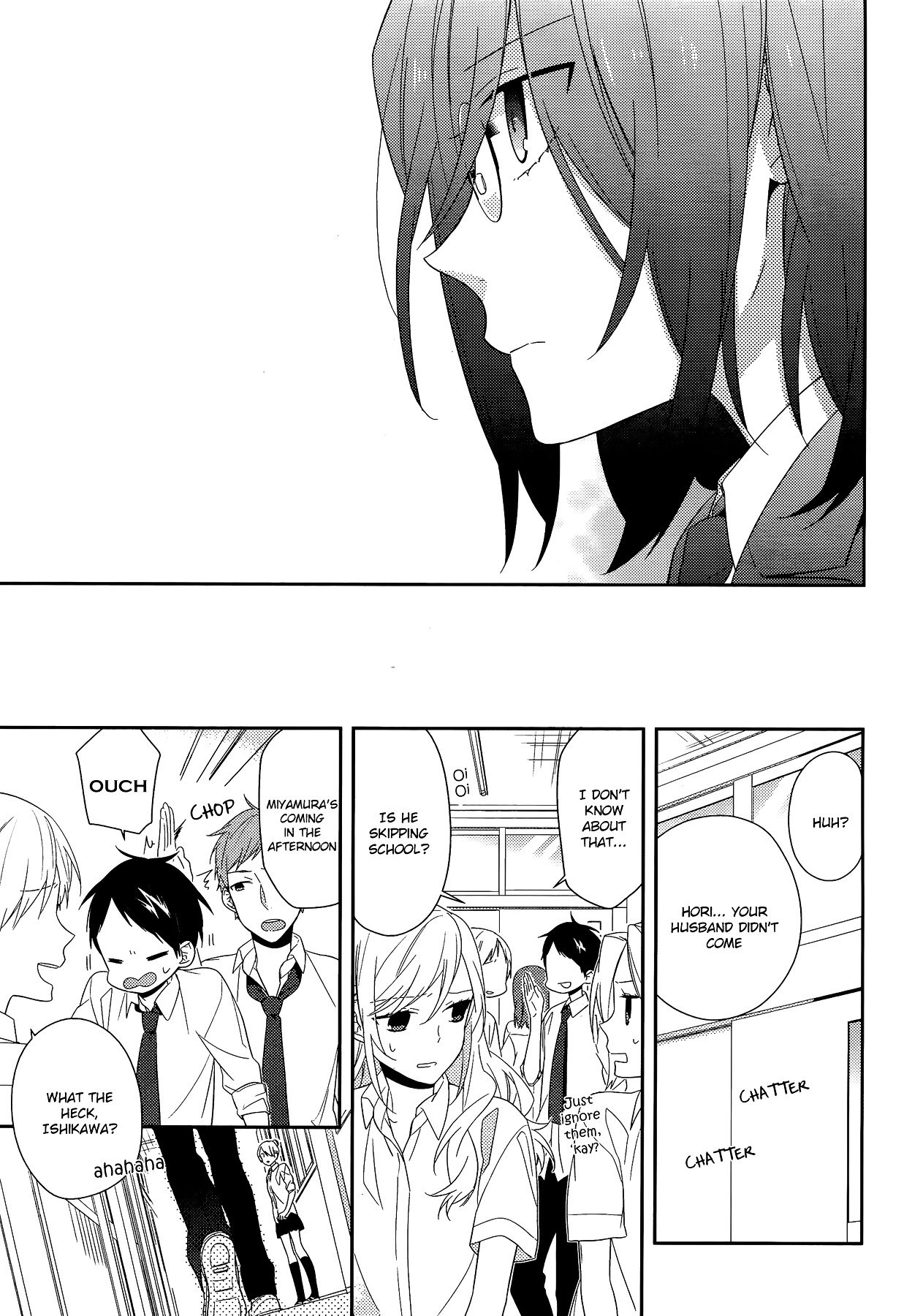 Horimiya, chapter 26