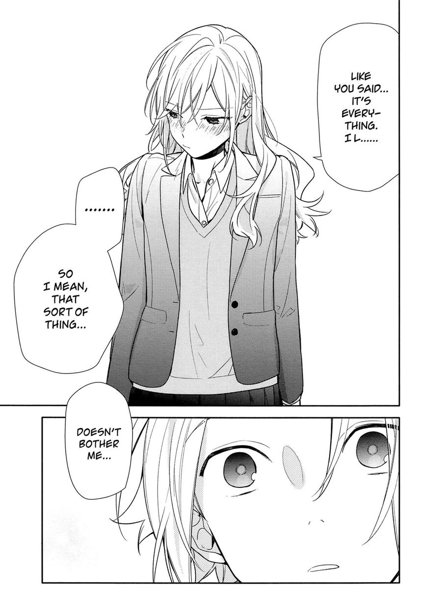 Horimiya, chapter 90