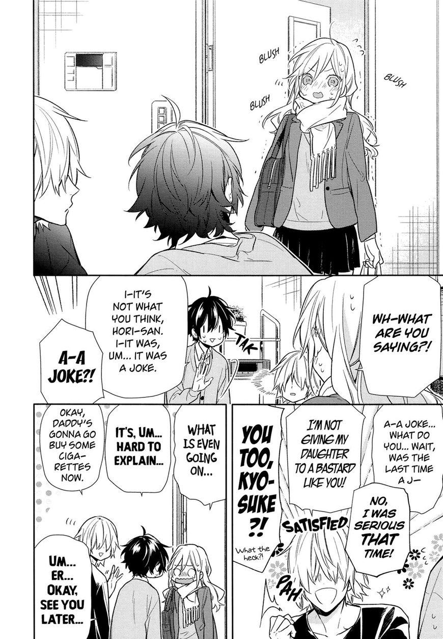 Horimiya, chapter 90