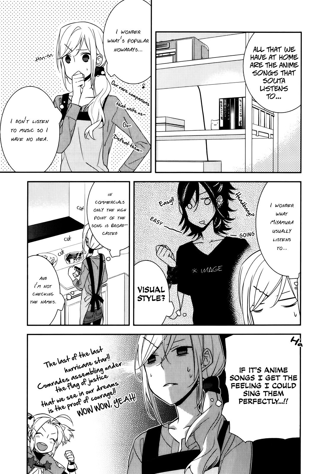 Horimiya, chapter 9