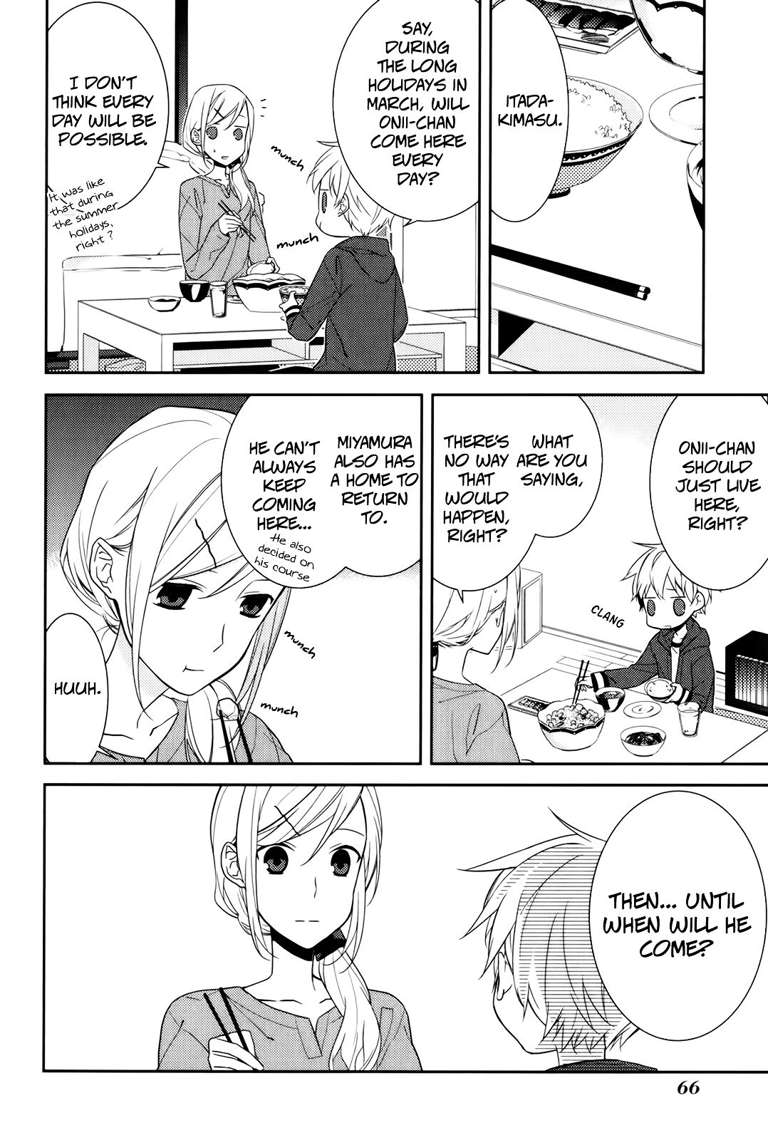 Horimiya, chapter 9