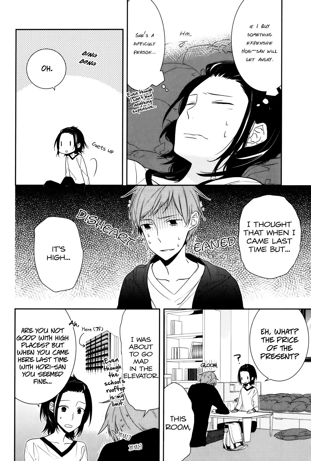 Horimiya, chapter 9