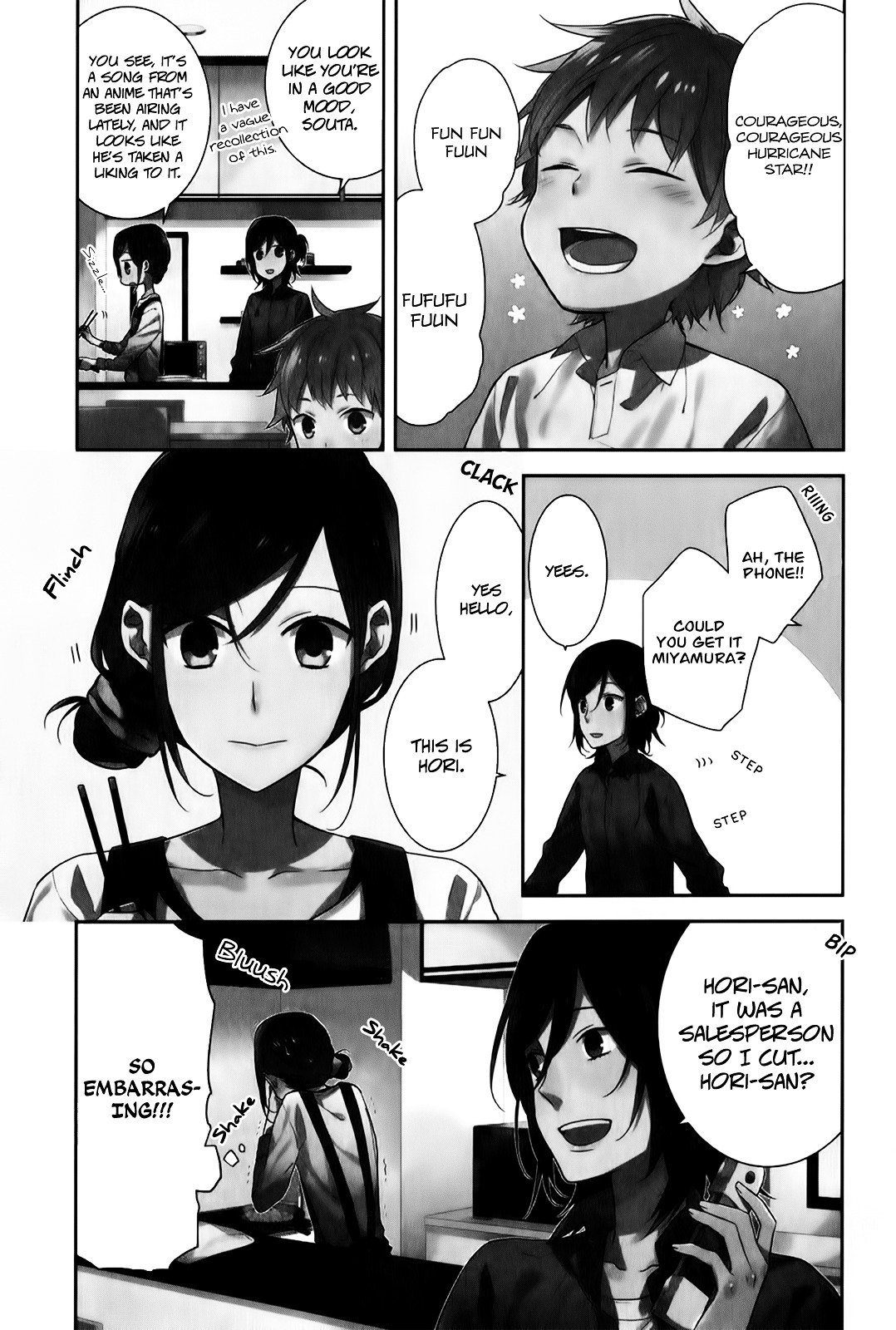 Horimiya, chapter 9