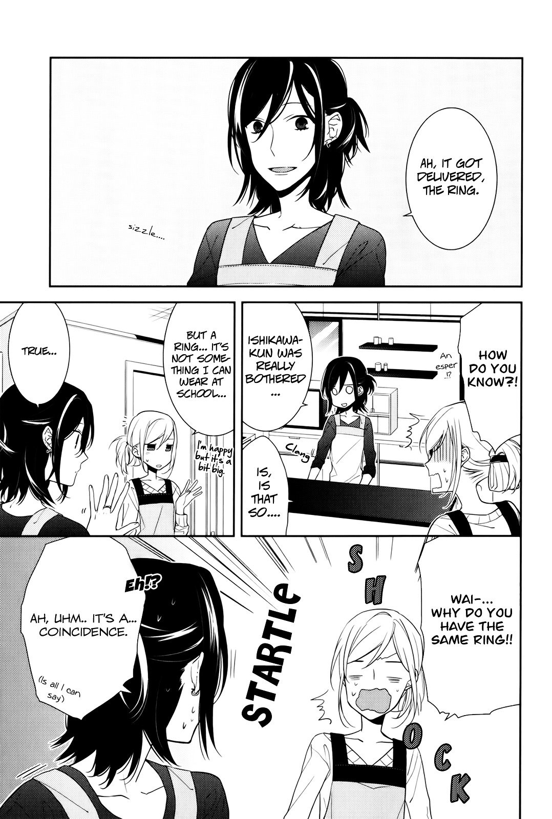 Horimiya, chapter 9