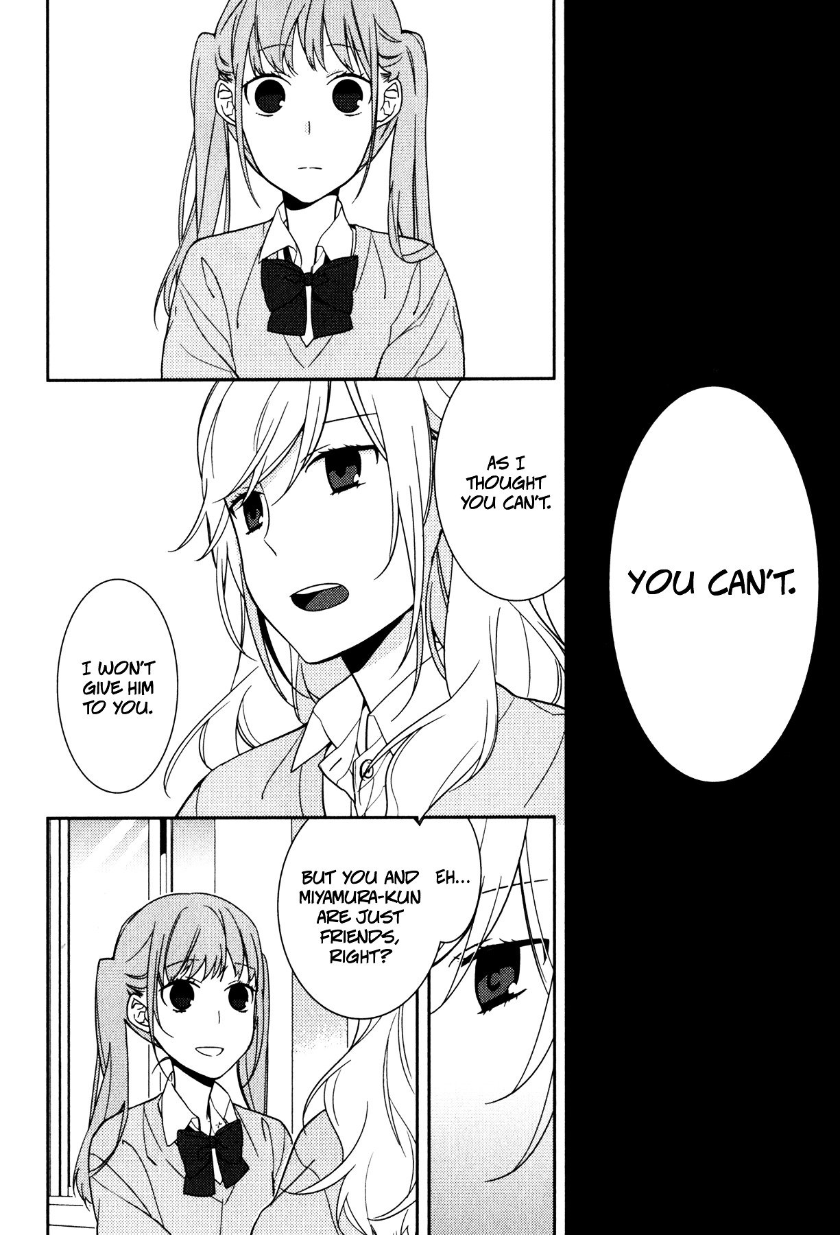 Horimiya, chapter 11