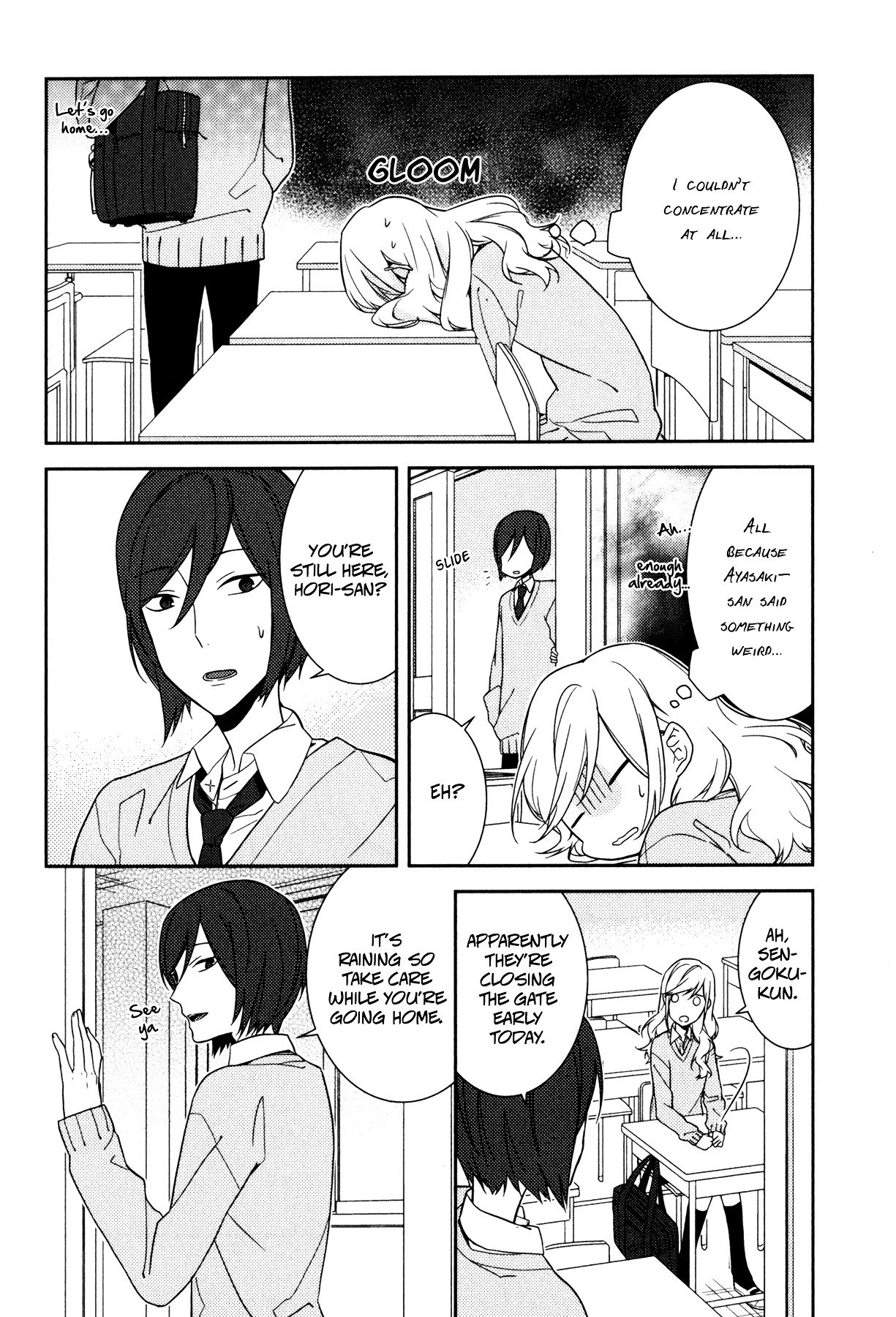 Horimiya, chapter 11