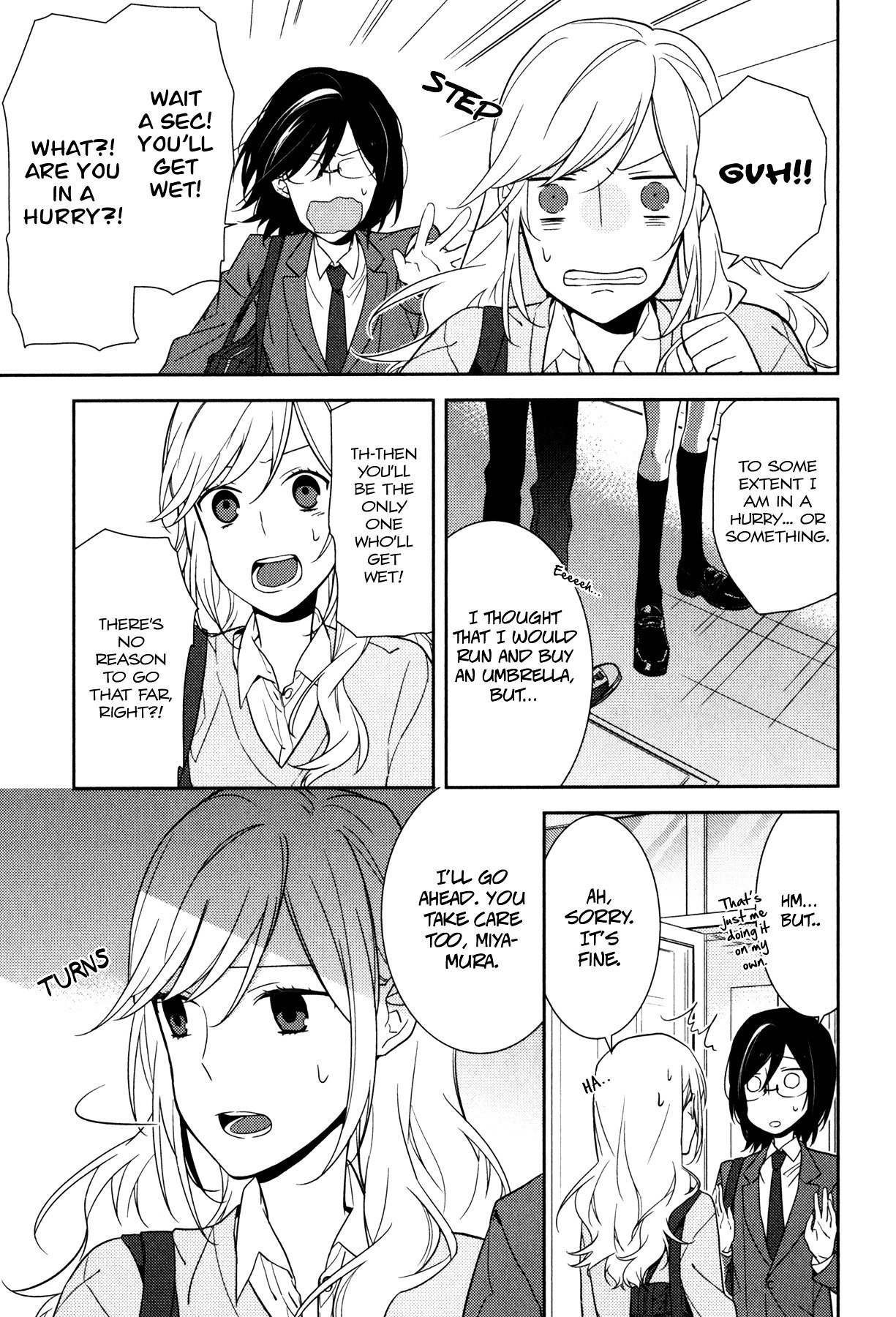 Horimiya, chapter 11