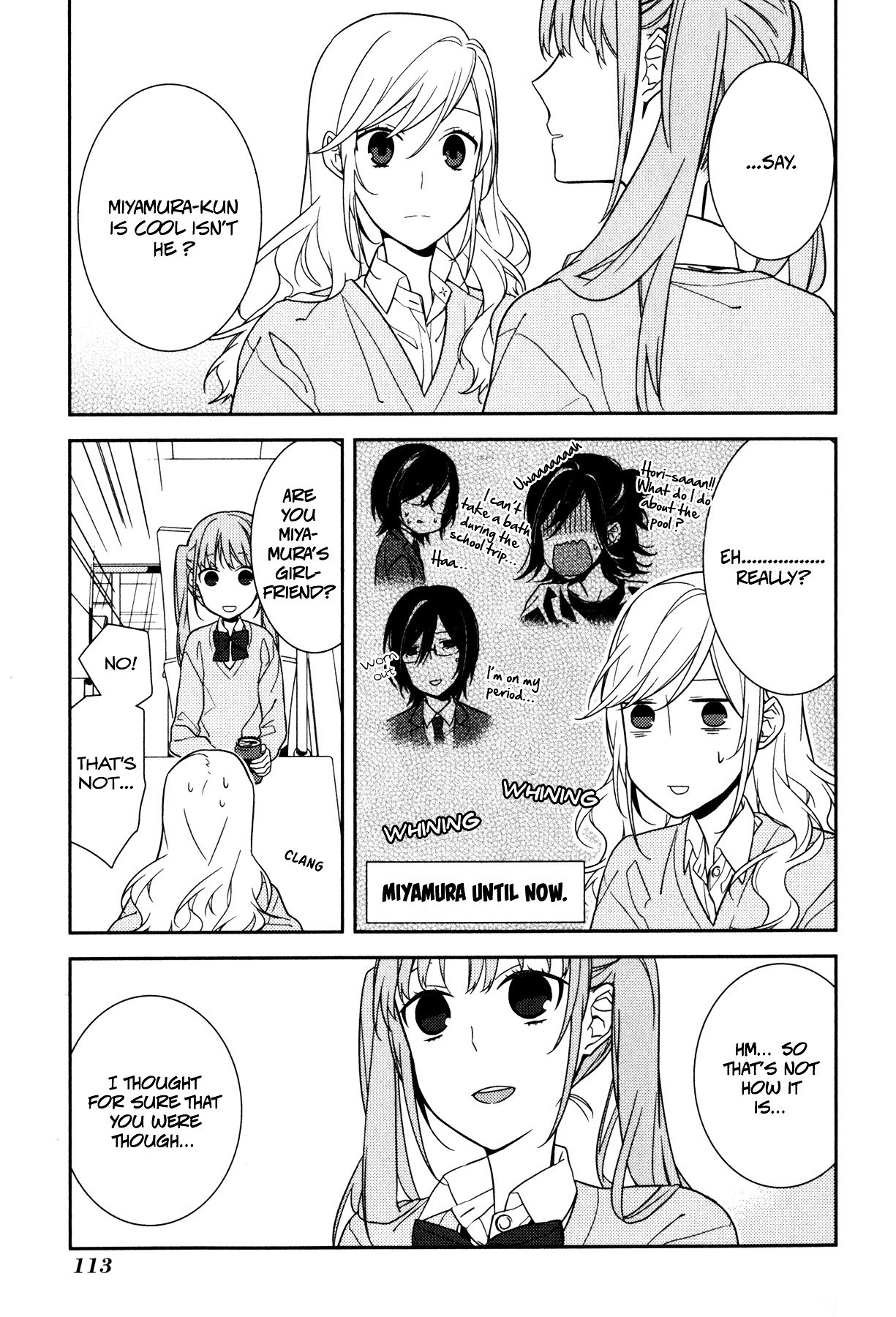 Horimiya, chapter 11