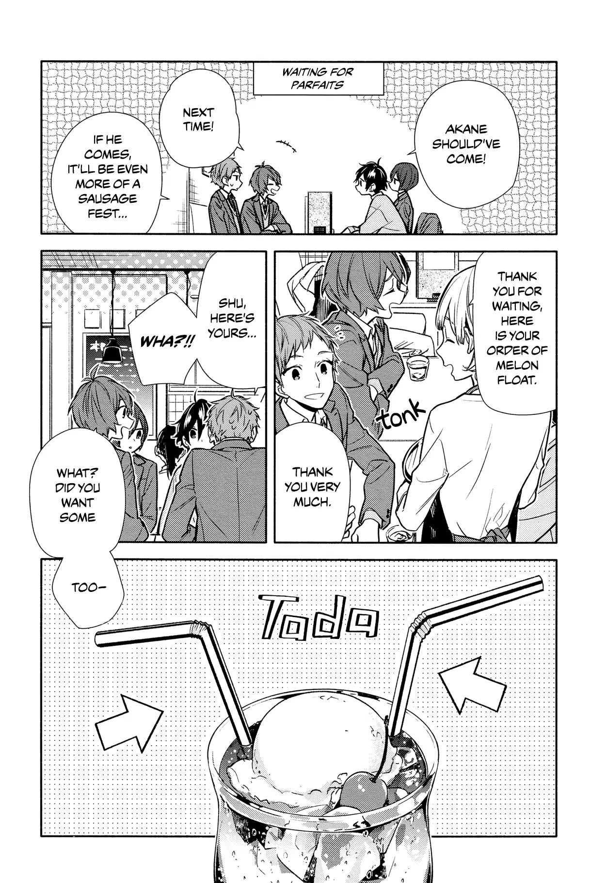 Horimiya, chapter 102