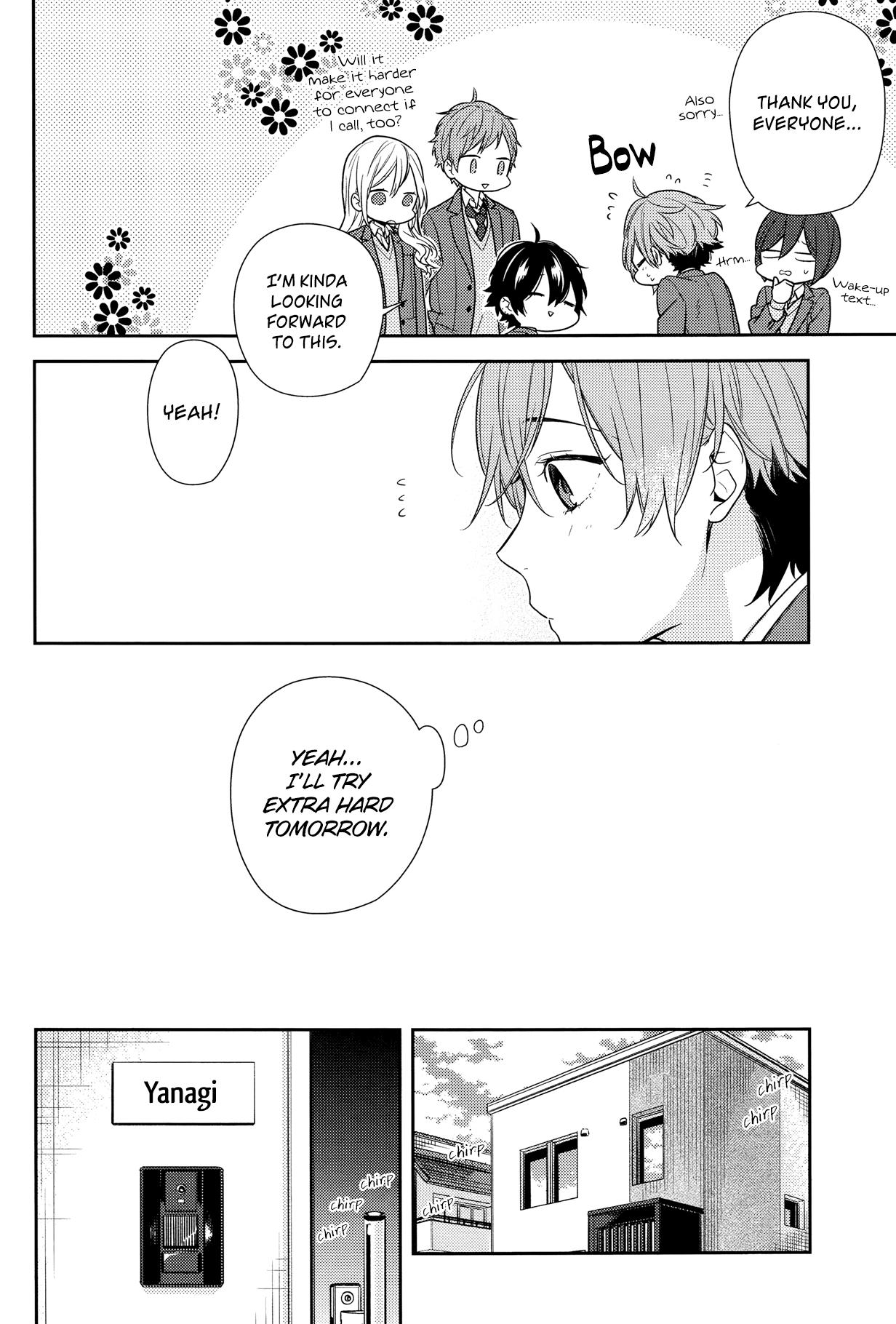 Horimiya, chapter 83