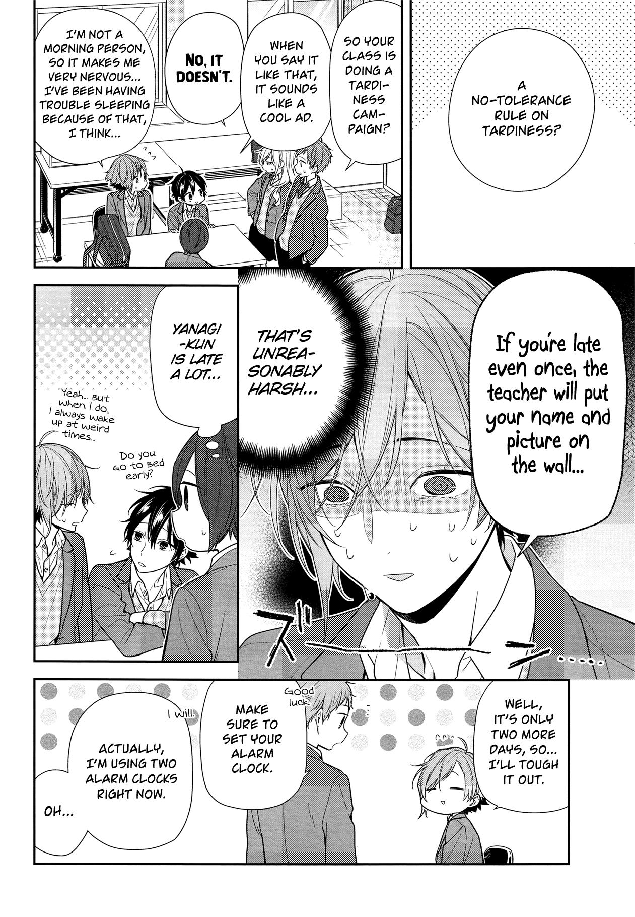 Horimiya, chapter 83