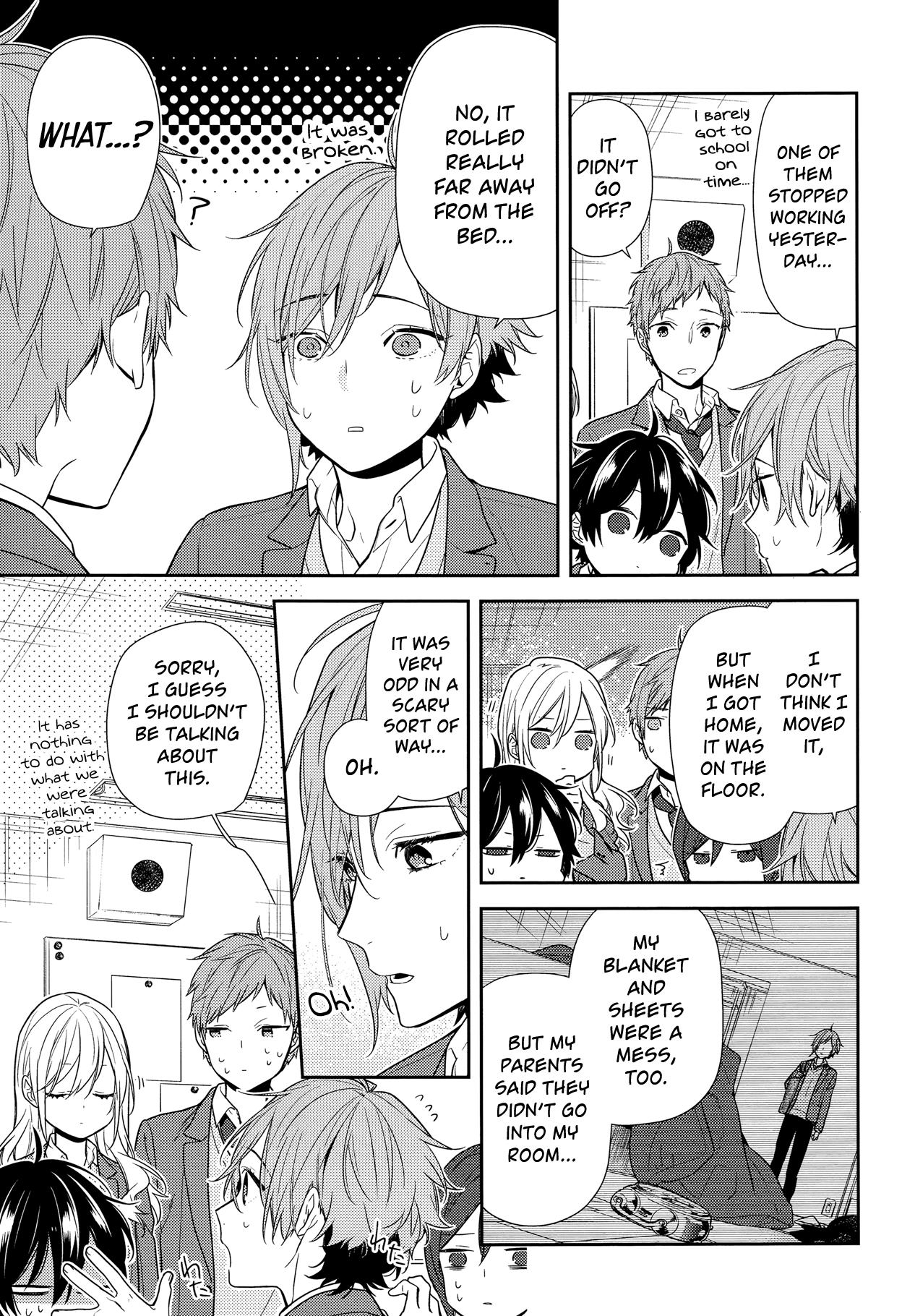 Horimiya, chapter 83