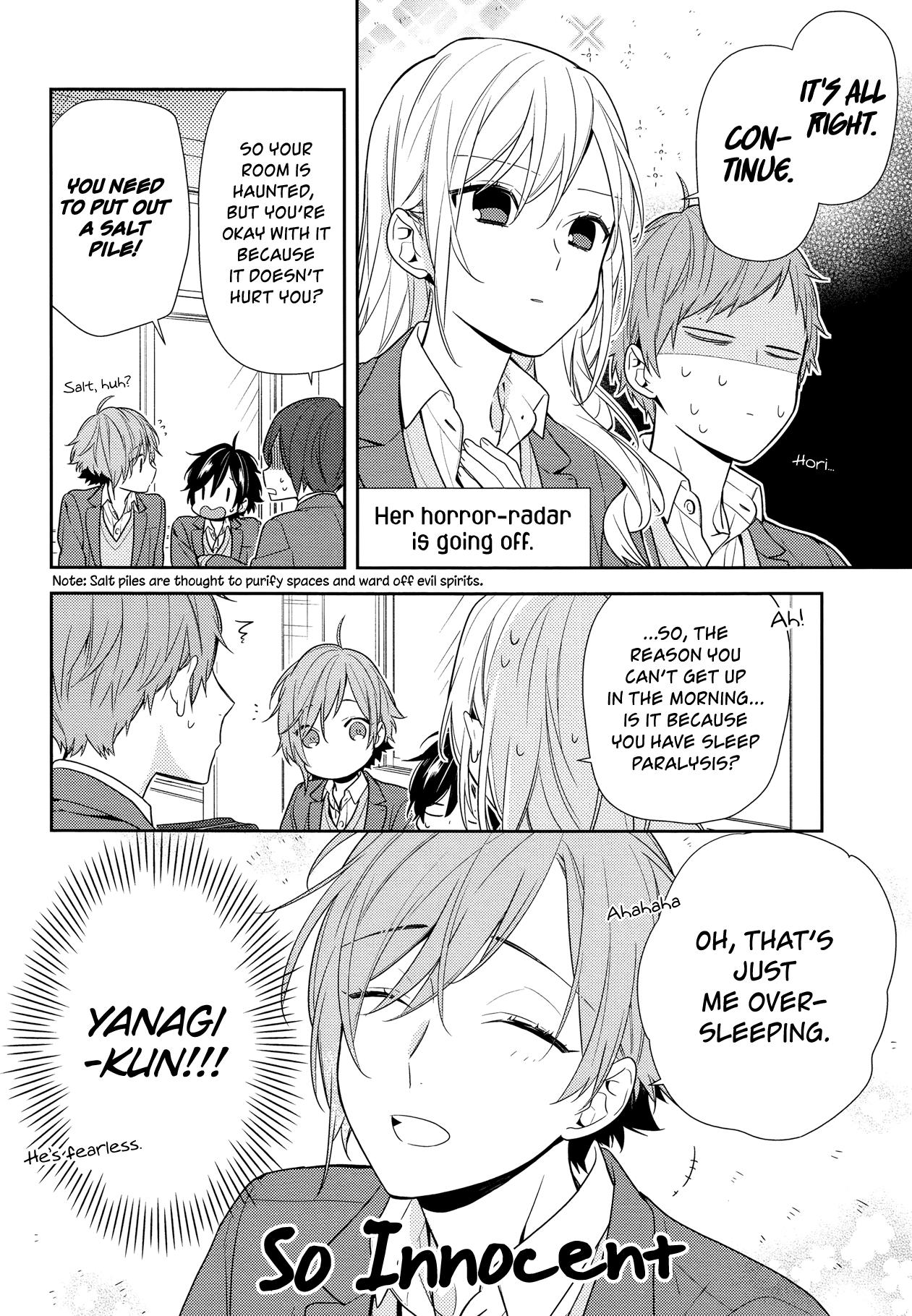 Horimiya, chapter 83