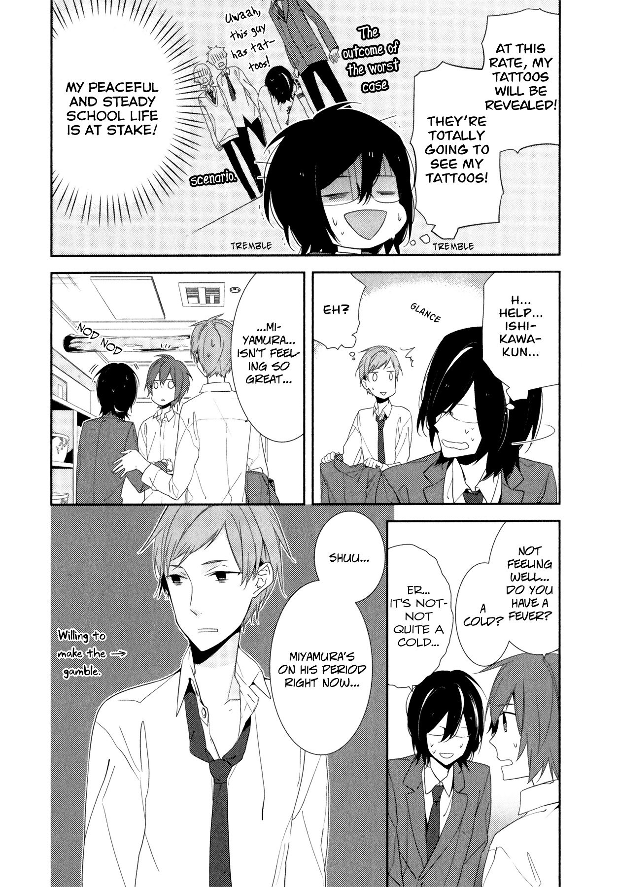 Horimiya, chapter 6