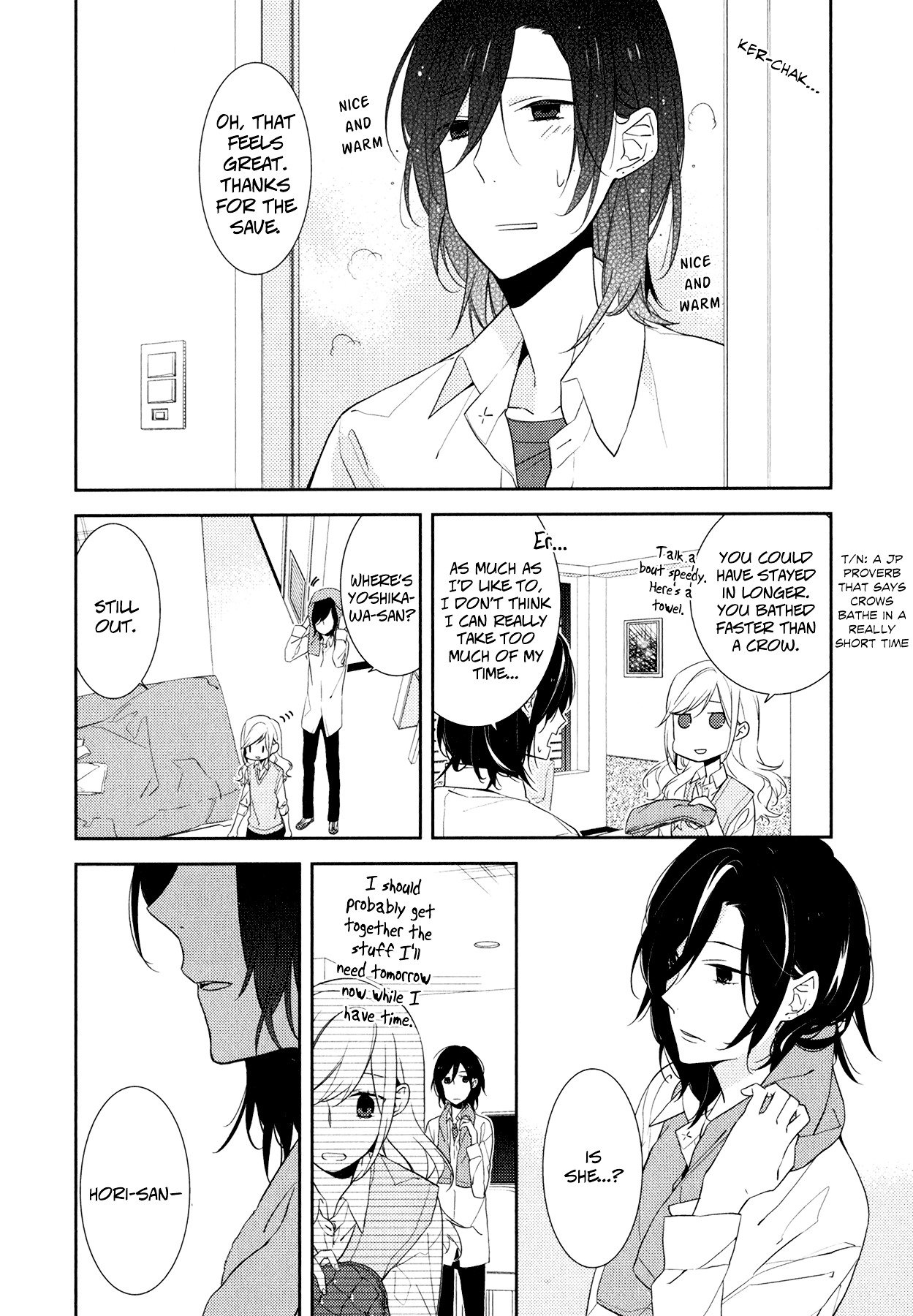 Horimiya, chapter 6