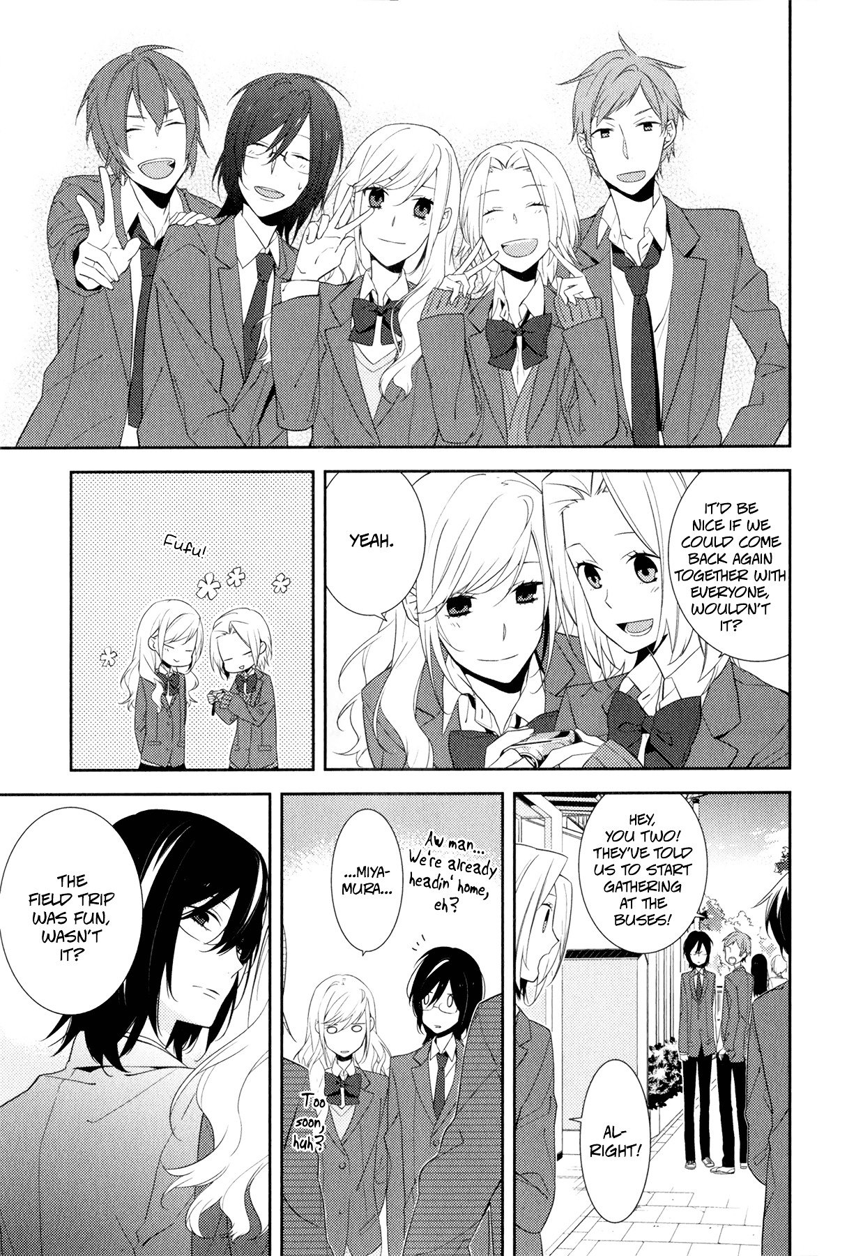 Horimiya, chapter 6