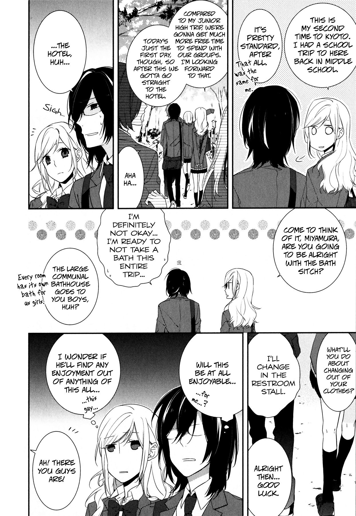 Horimiya, chapter 6