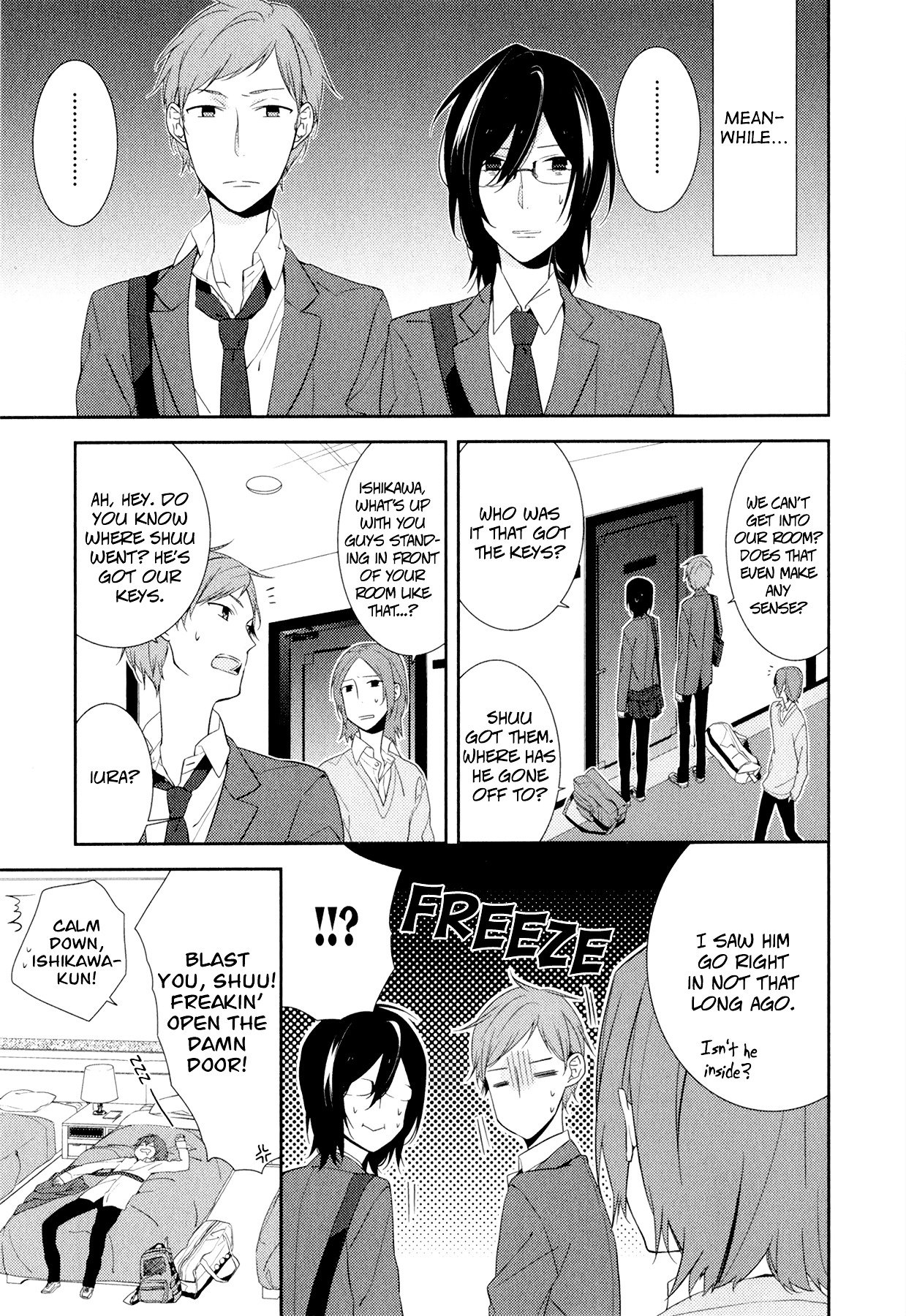 Horimiya, chapter 6