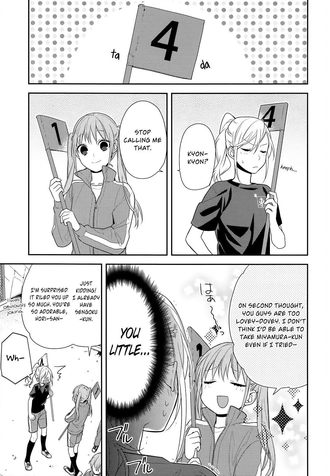 Horimiya, chapter 51