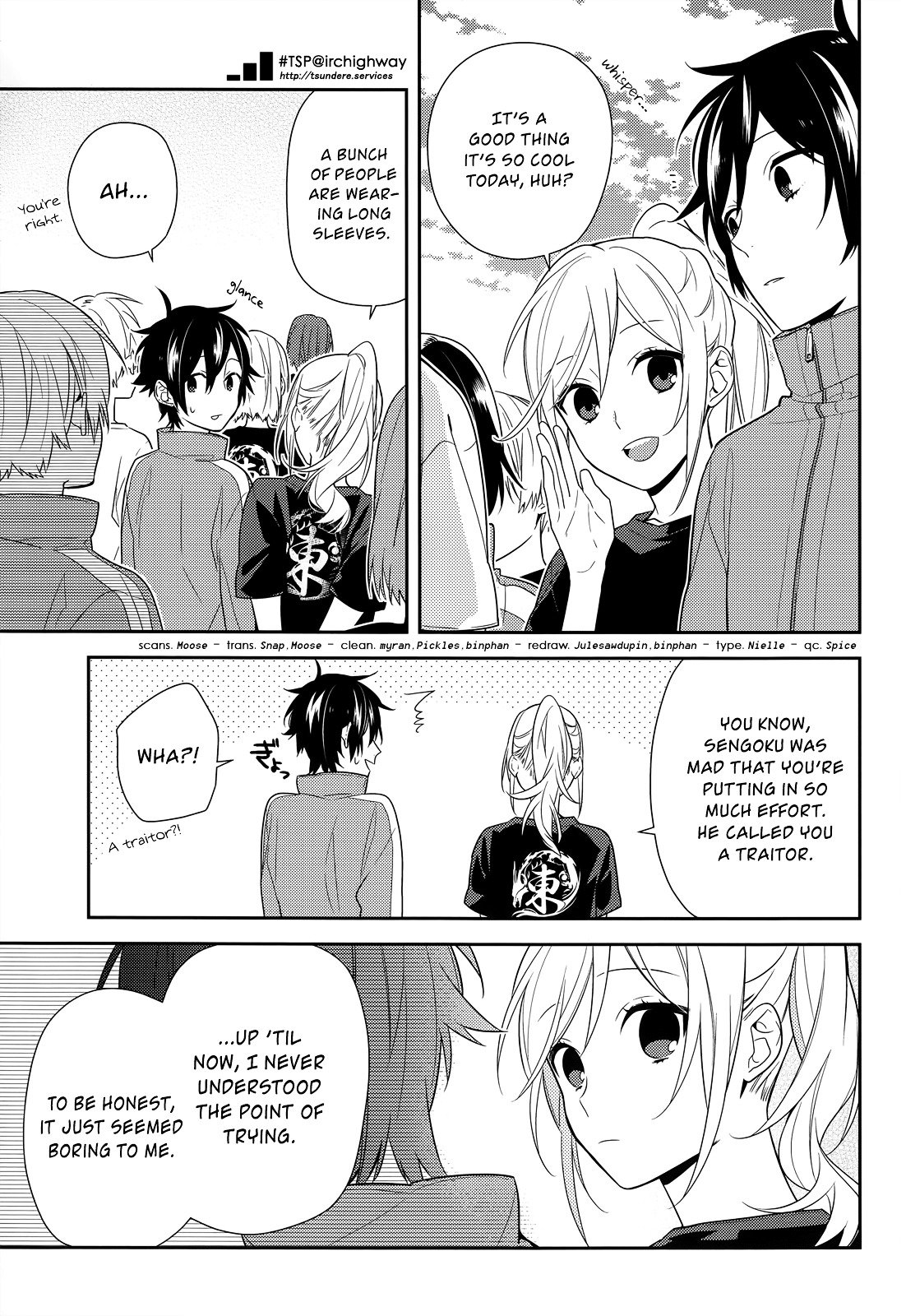 Horimiya, chapter 51