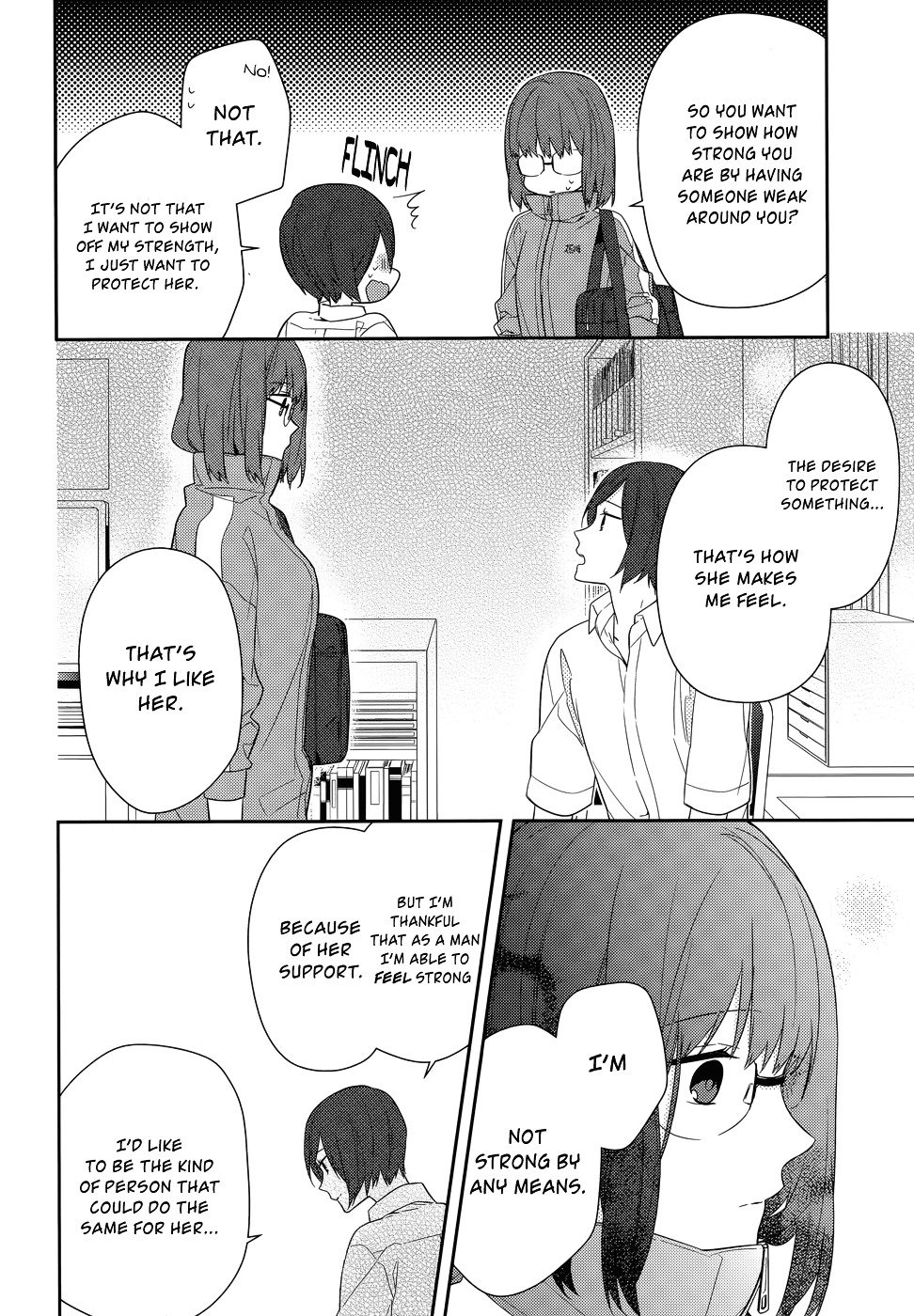 Horimiya, chapter 35