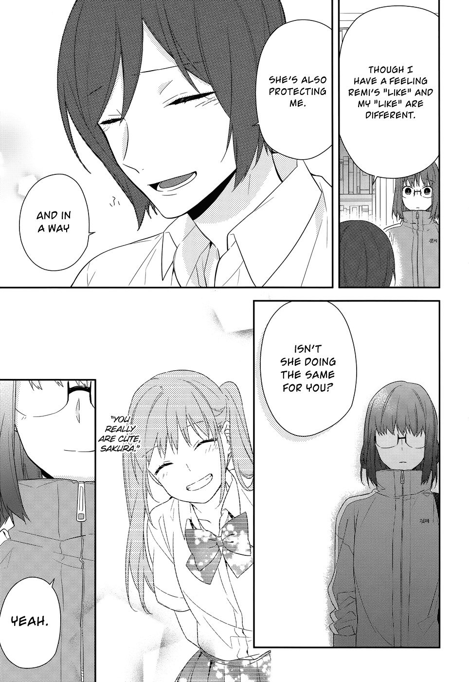 Horimiya, chapter 35