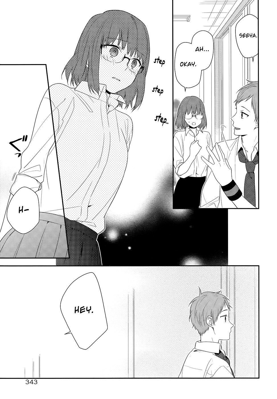 Horimiya, chapter 35