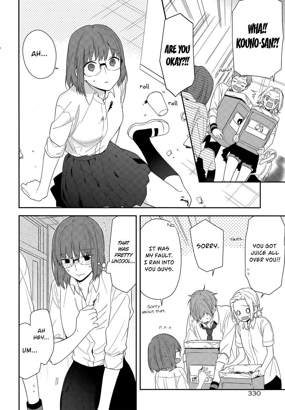 Horimiya, chapter 35