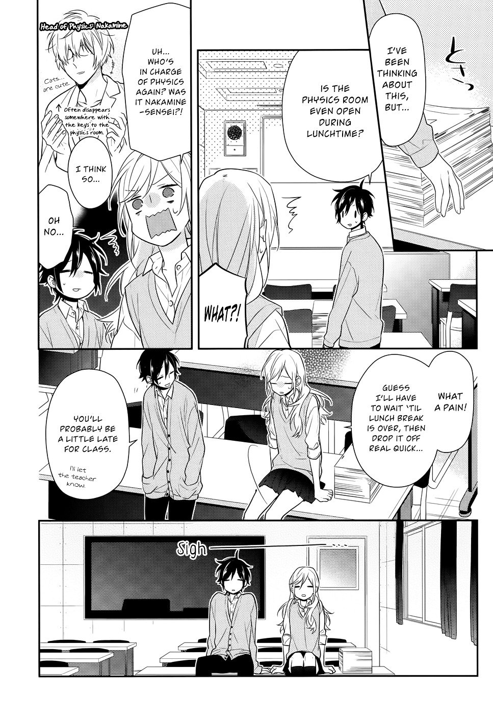 Horimiya, chapter 43