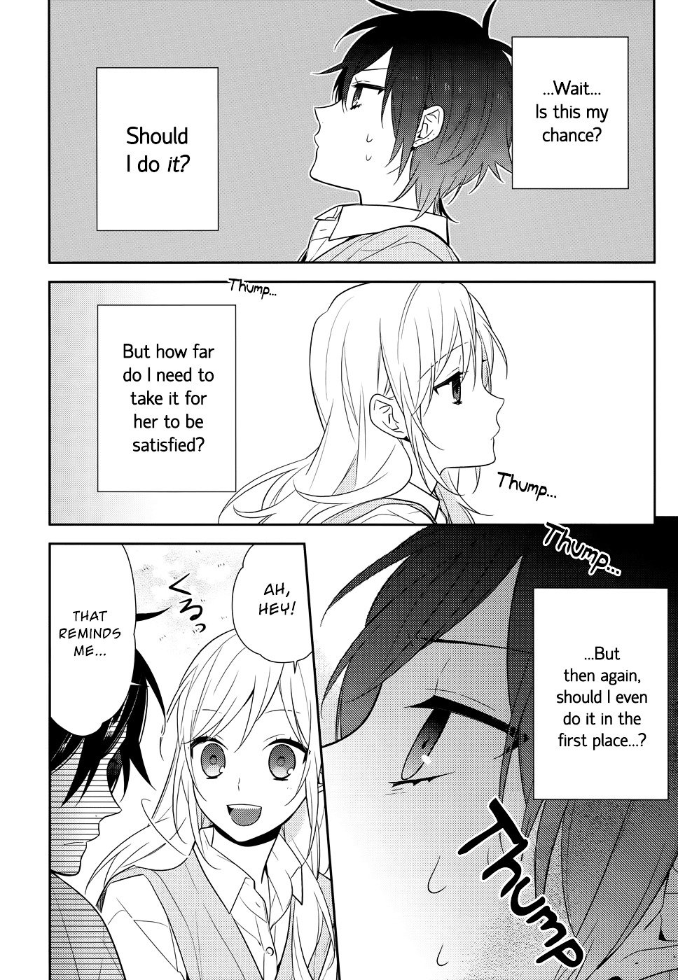 Horimiya, chapter 43