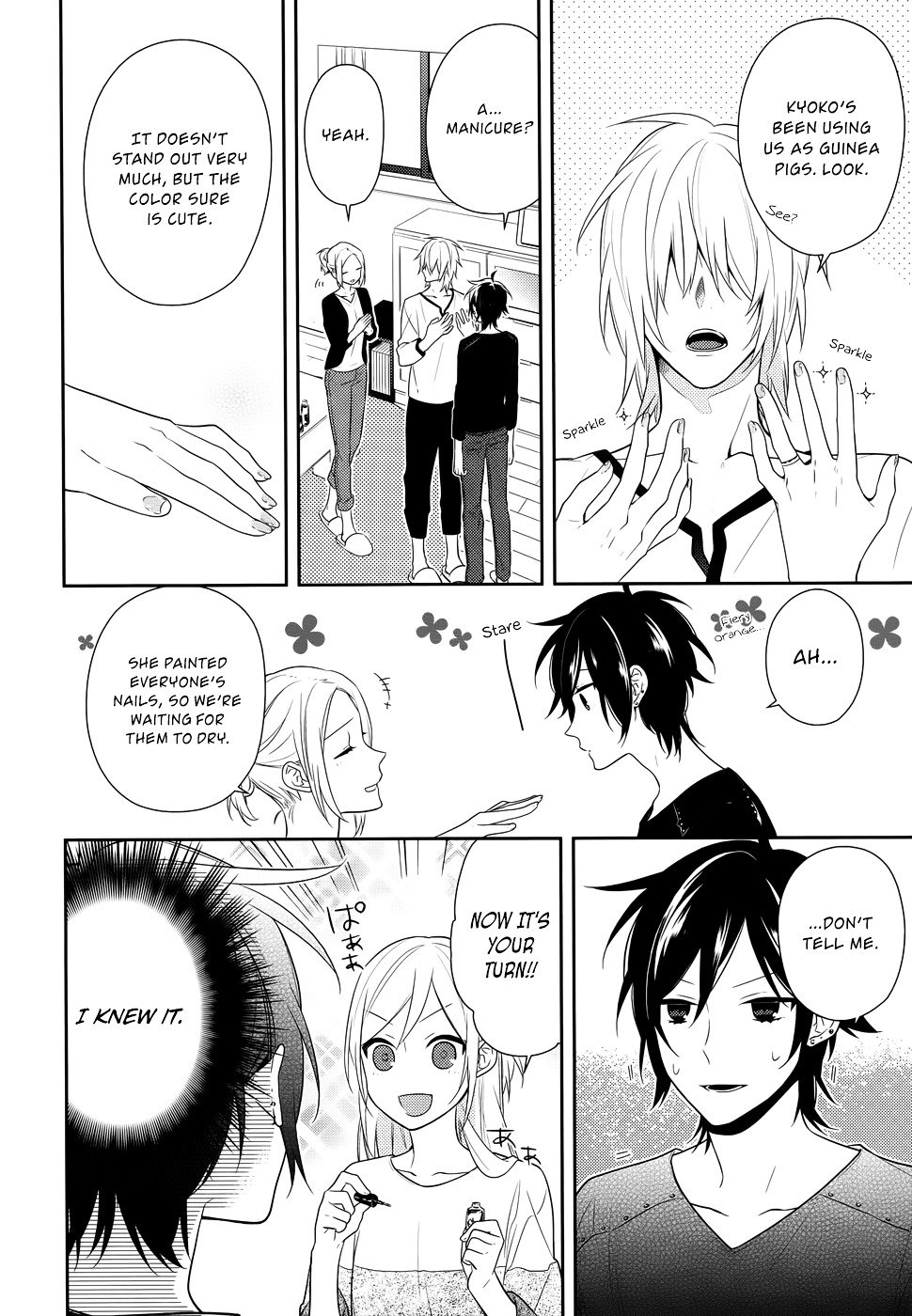 Horimiya, chapter 43