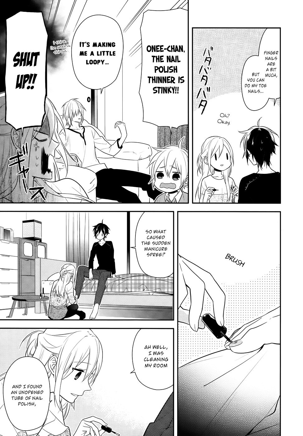 Horimiya, chapter 43